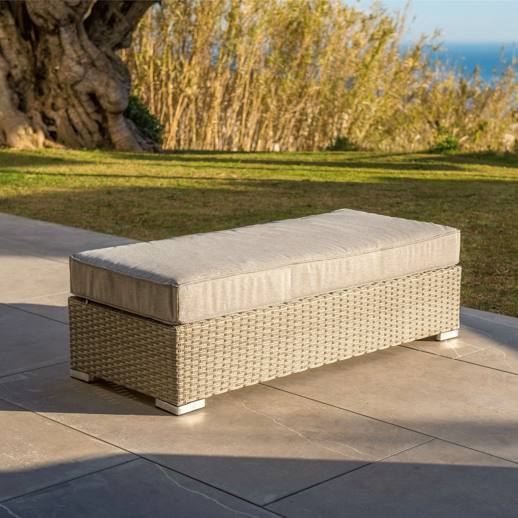 Banquette de jardin 2 places Palma - Image 3