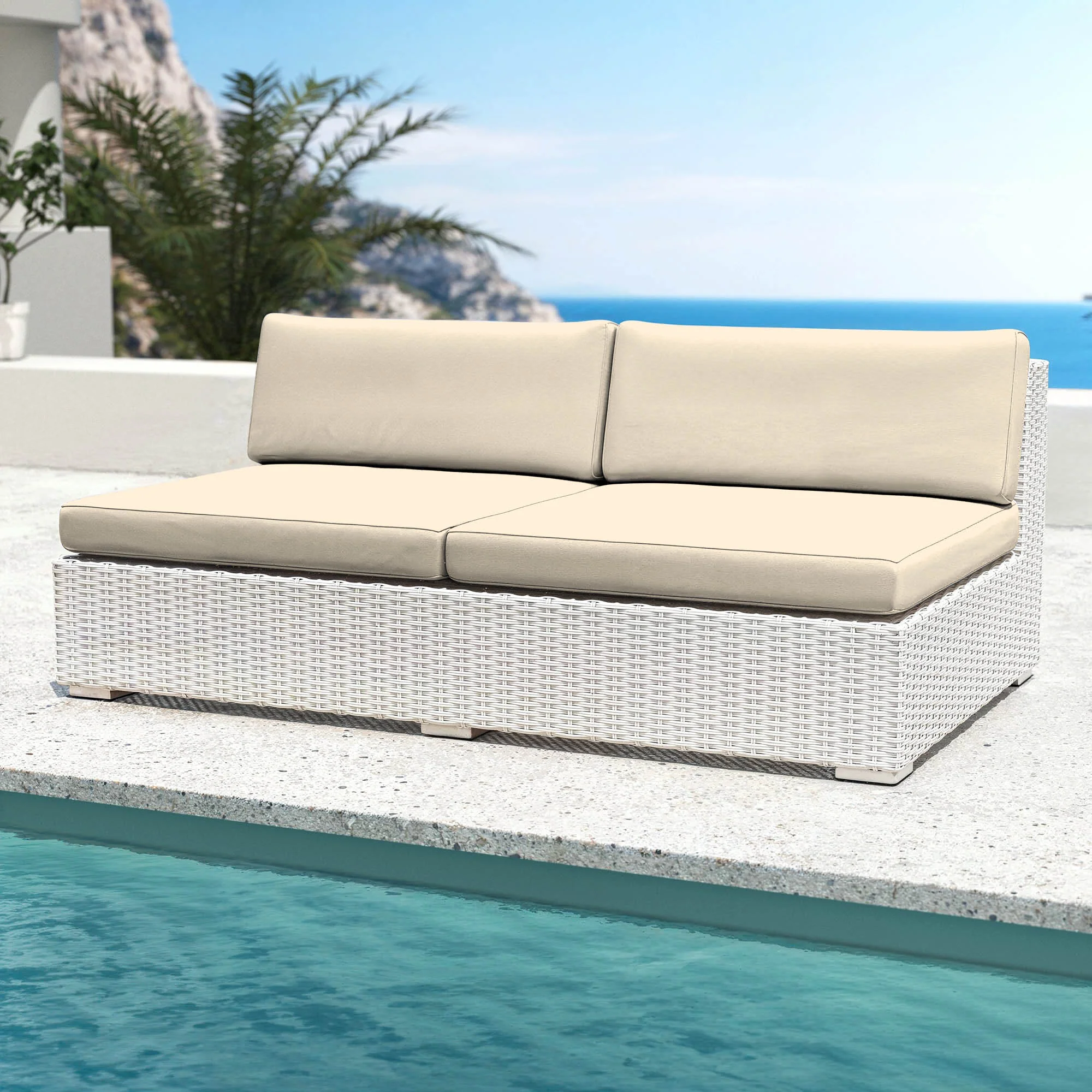 Chauffeuse de jardin 2 places Palma - Image 18