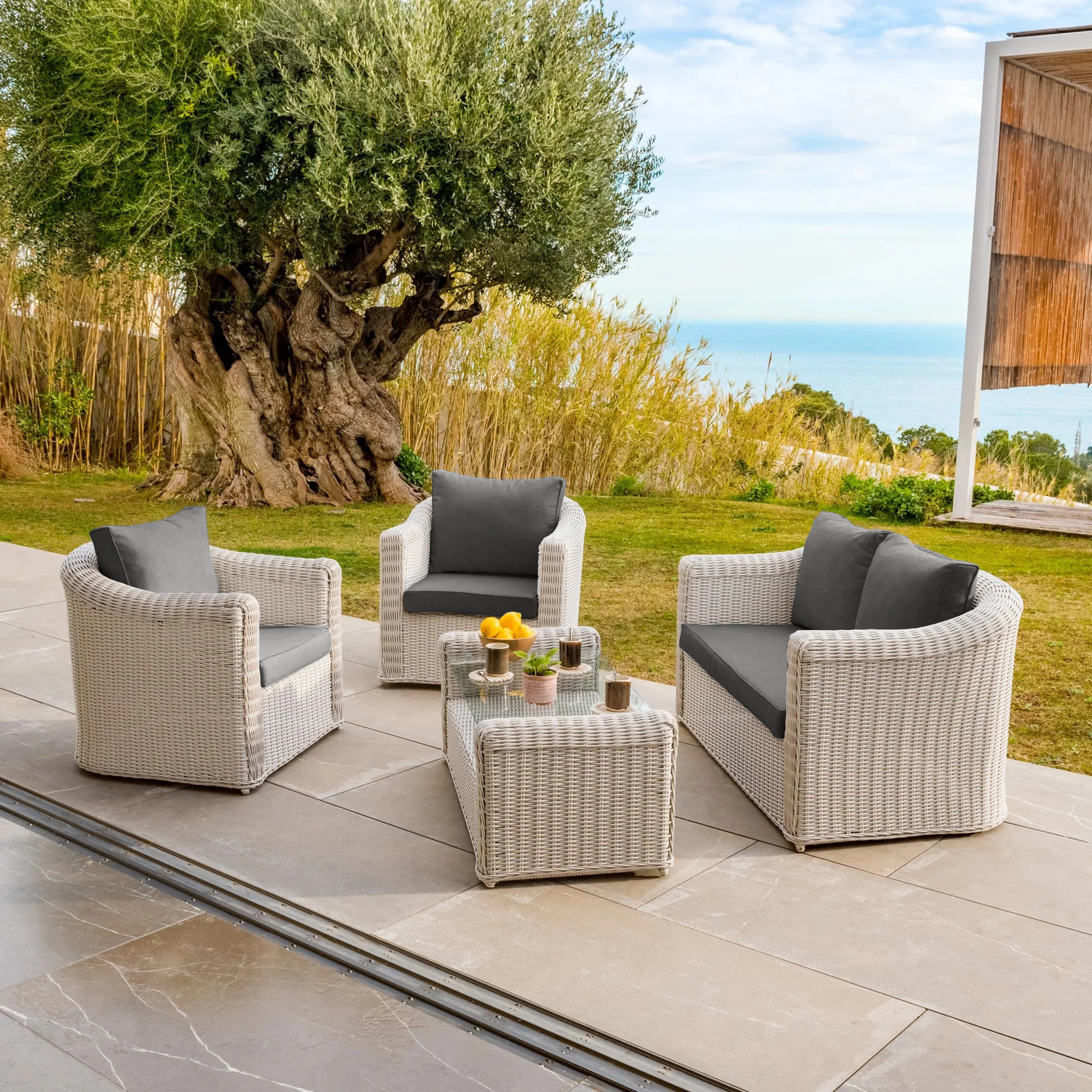 Coussins de remplacement pour salon de jardin Calvi 4 places - Image 24