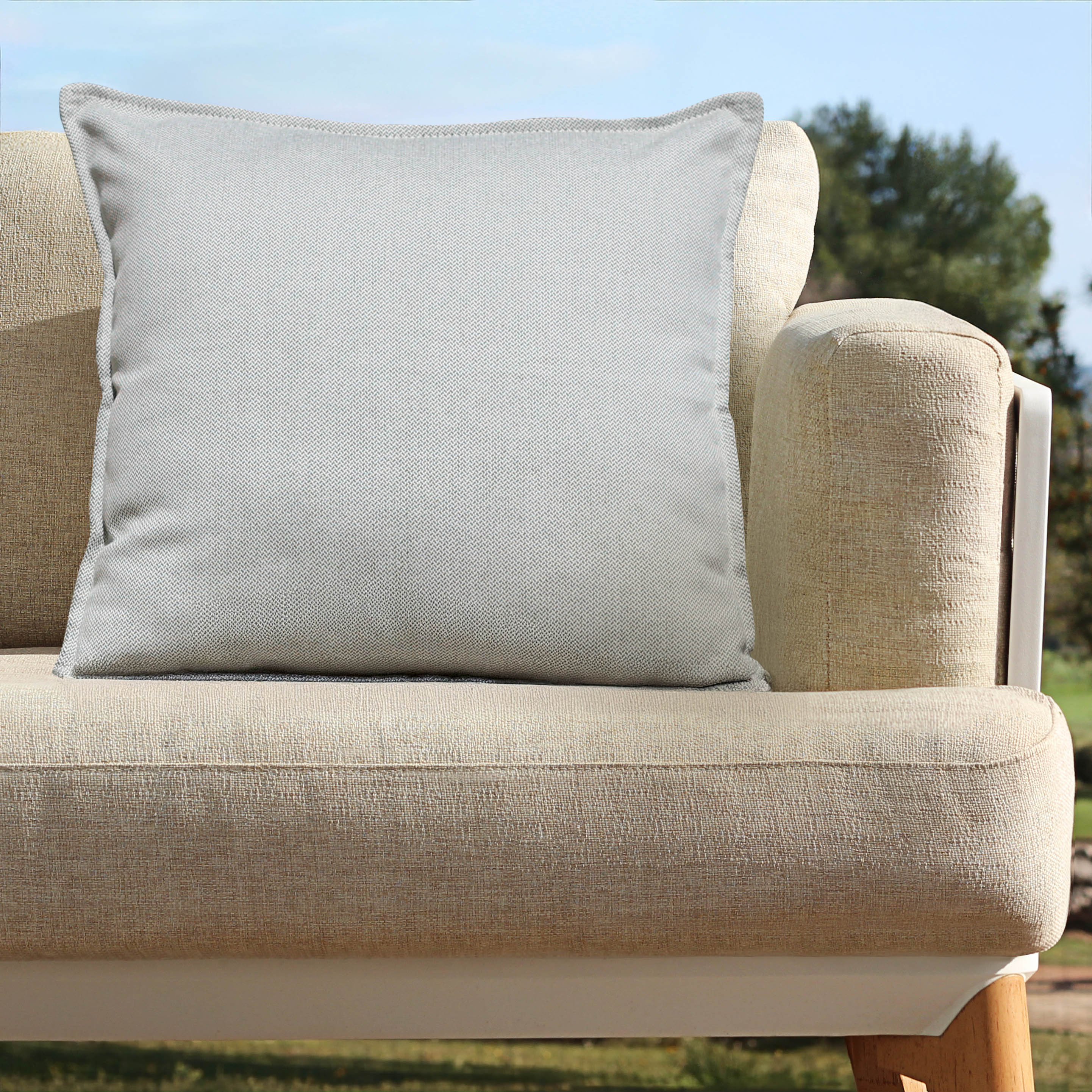Coussin déco d'extérieur Kalena 45x45 cm - Image 10