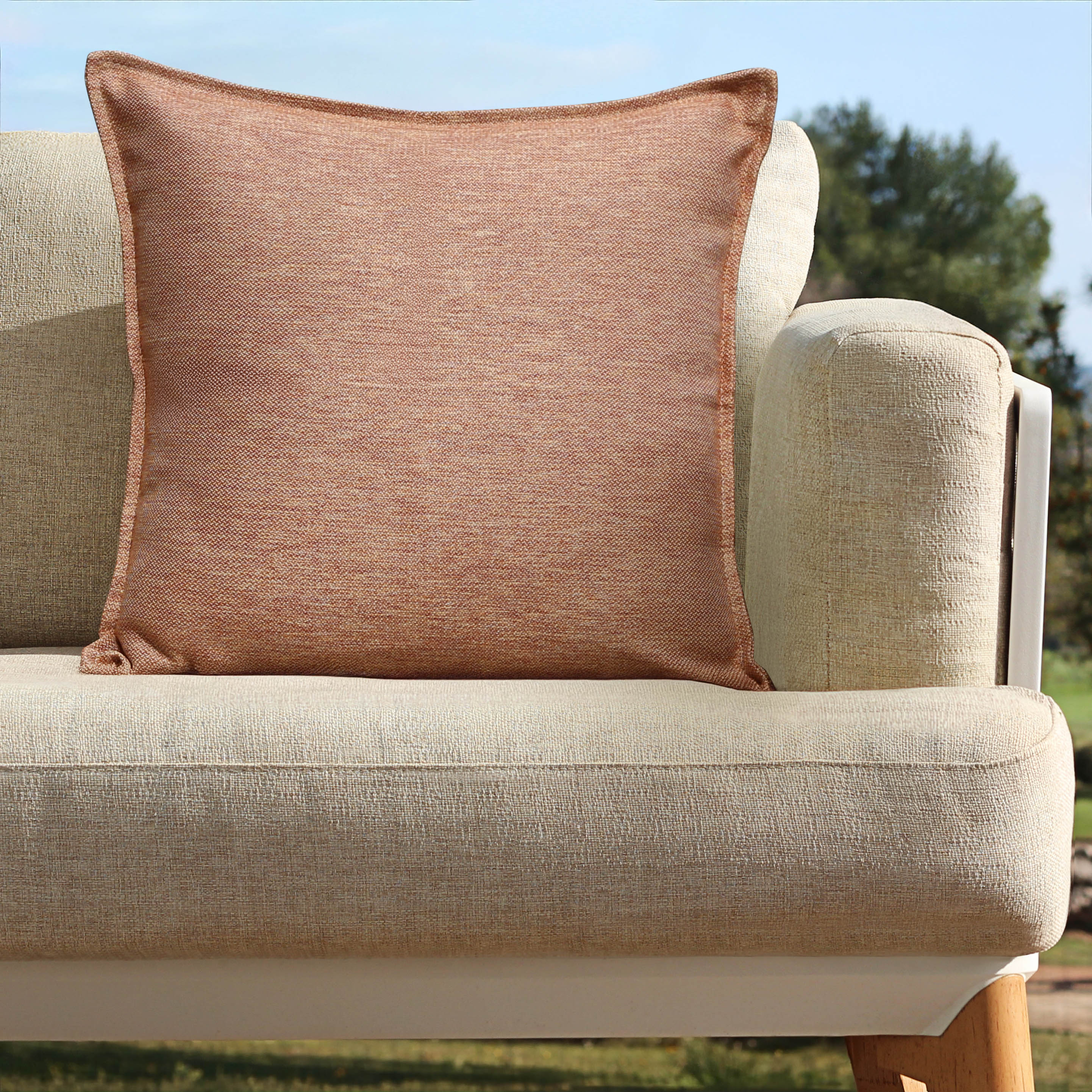 Coussin déco d'extérieur Kalena 60x60 cm - Image 7
