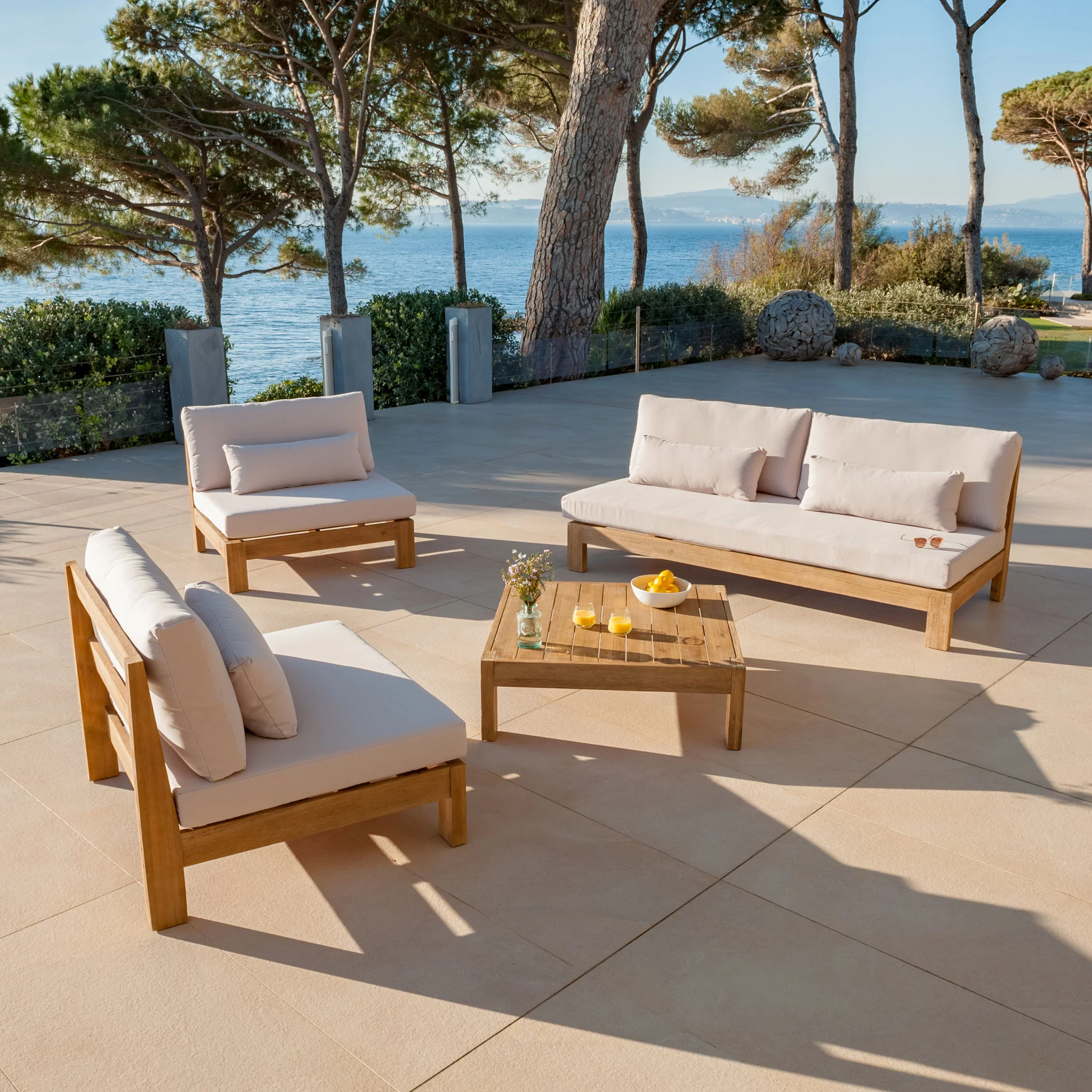 Fauteuil de jardin Bornéo - Image 3