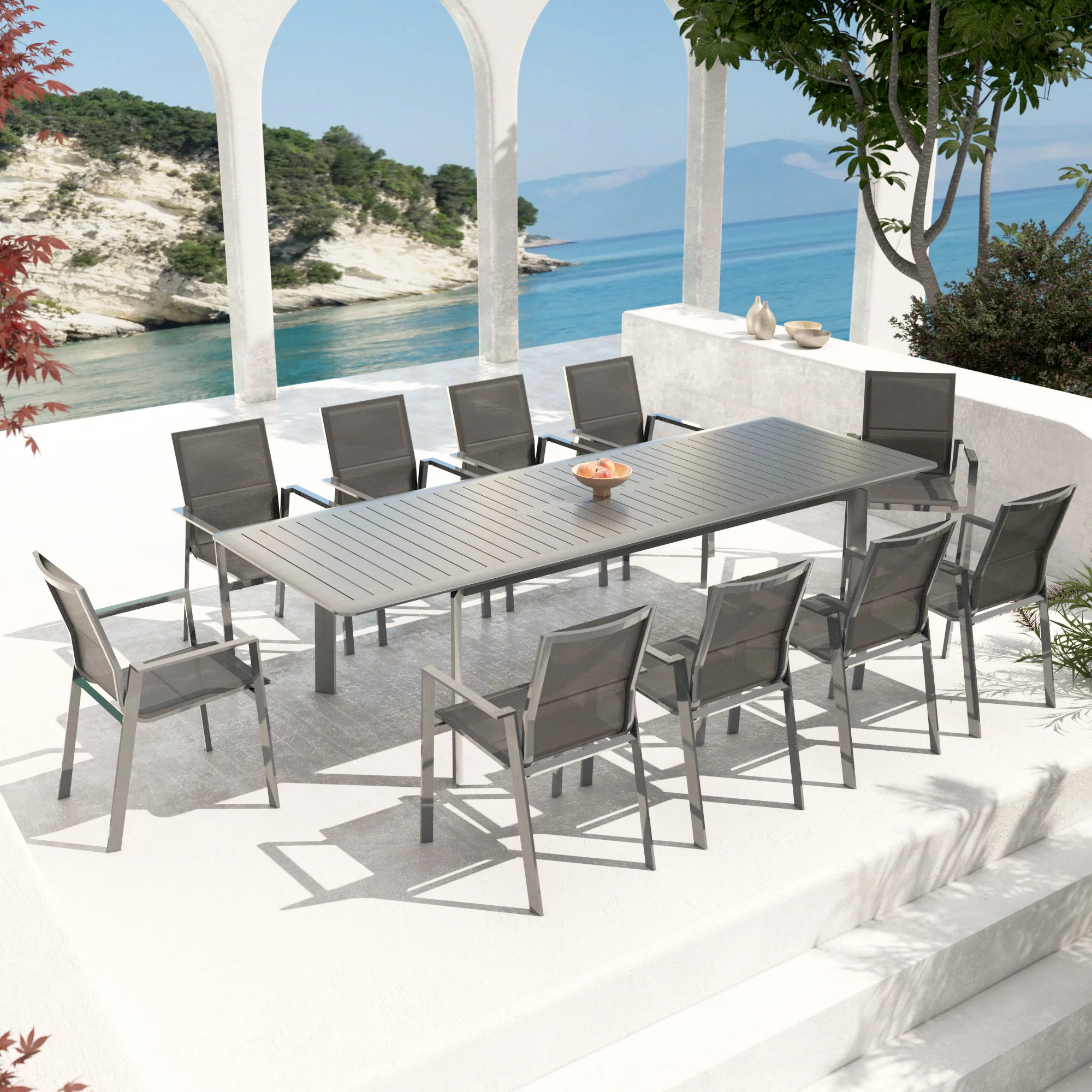 Fauteuil de jardin empilable Portofino - Image 10
