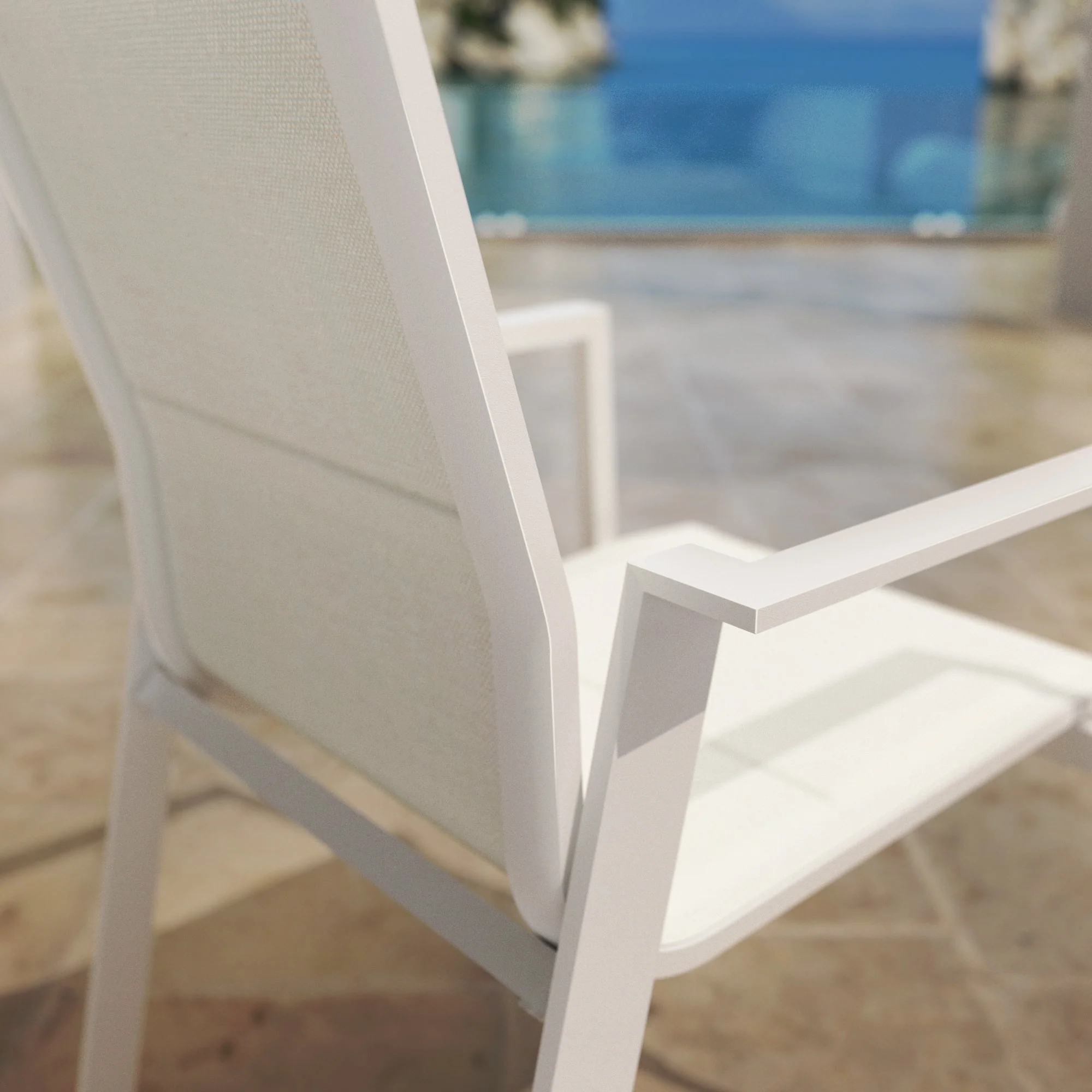 Fauteuil de jardin empilable Portofino - Image 13