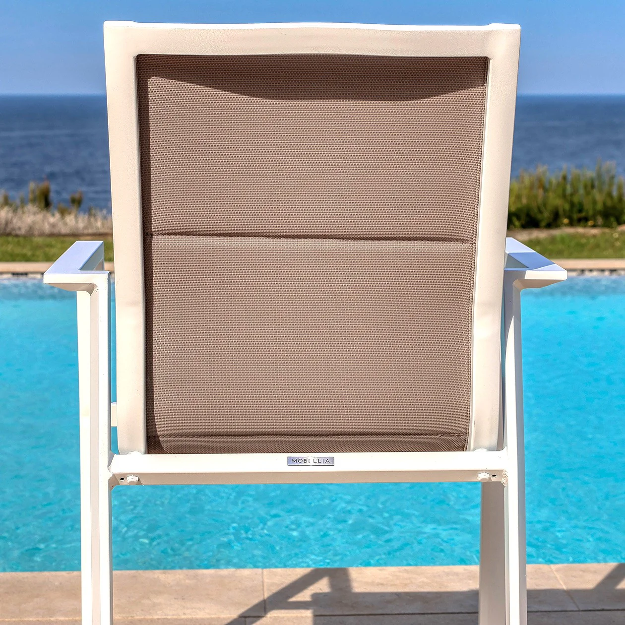 Fauteuil de jardin empilable Portofino - Image 3