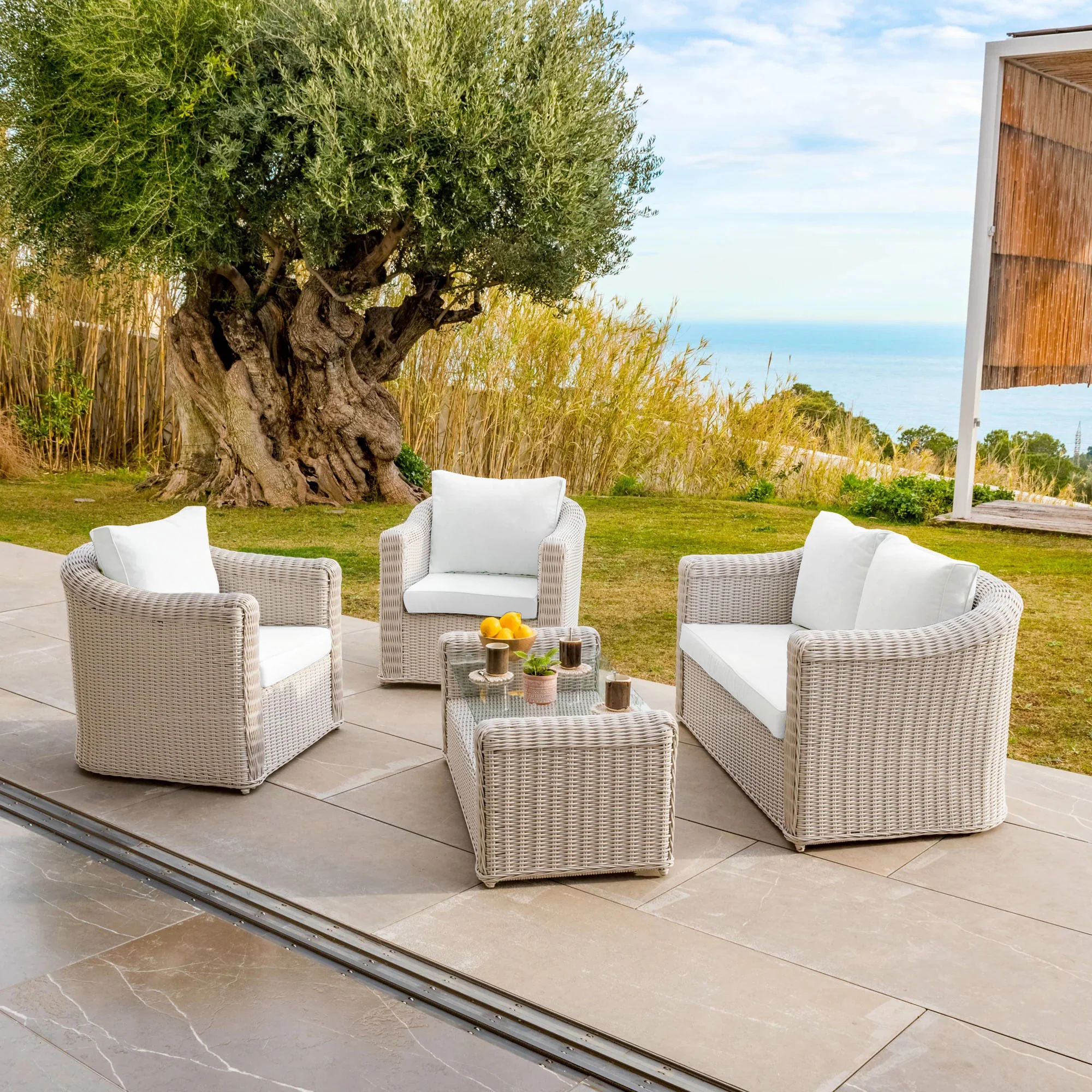 Housse de coussins de remplacement pour salon de jardin Calvi 4 places - Image 14