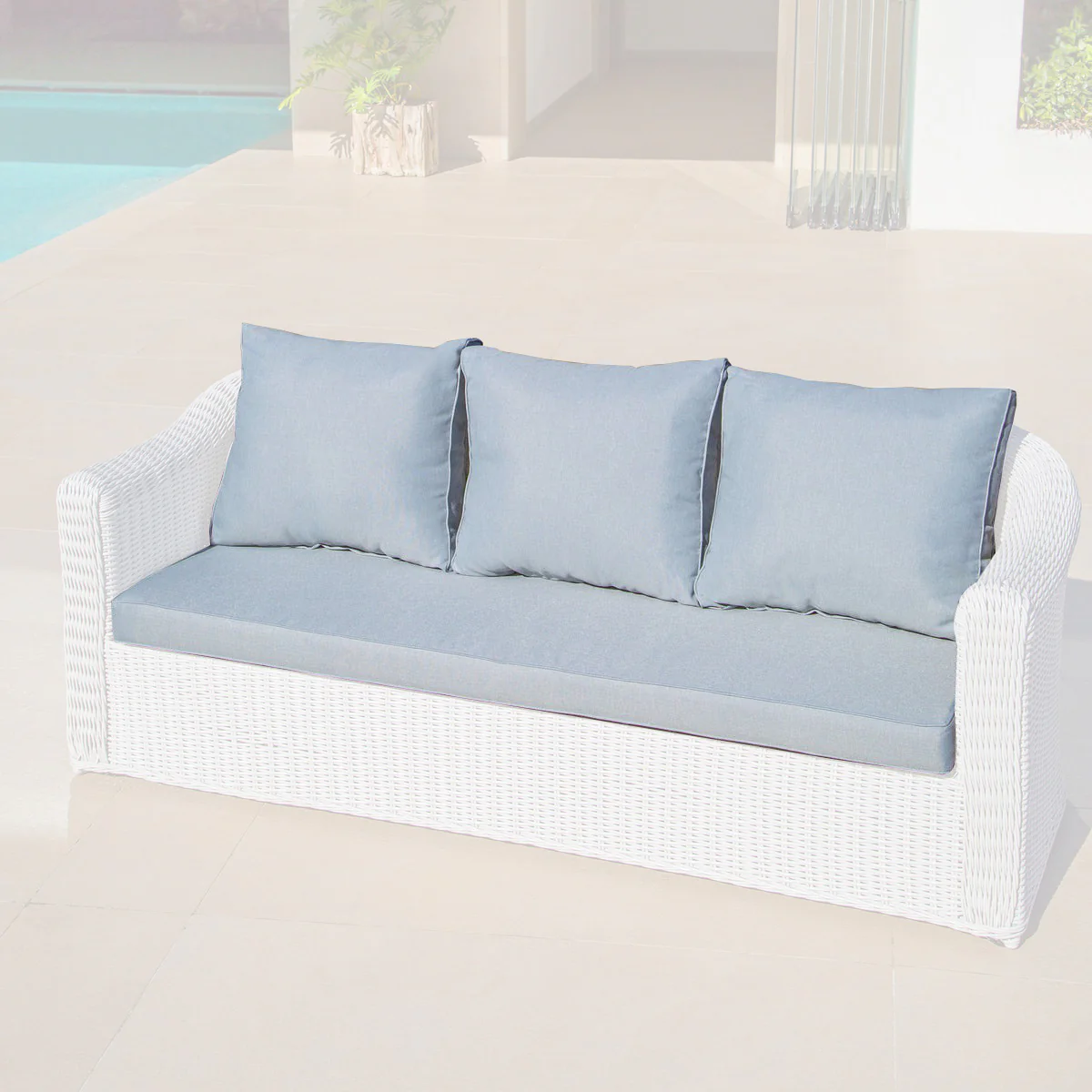 Housse de coussins pour canapé 3 places Calvi - Image 3