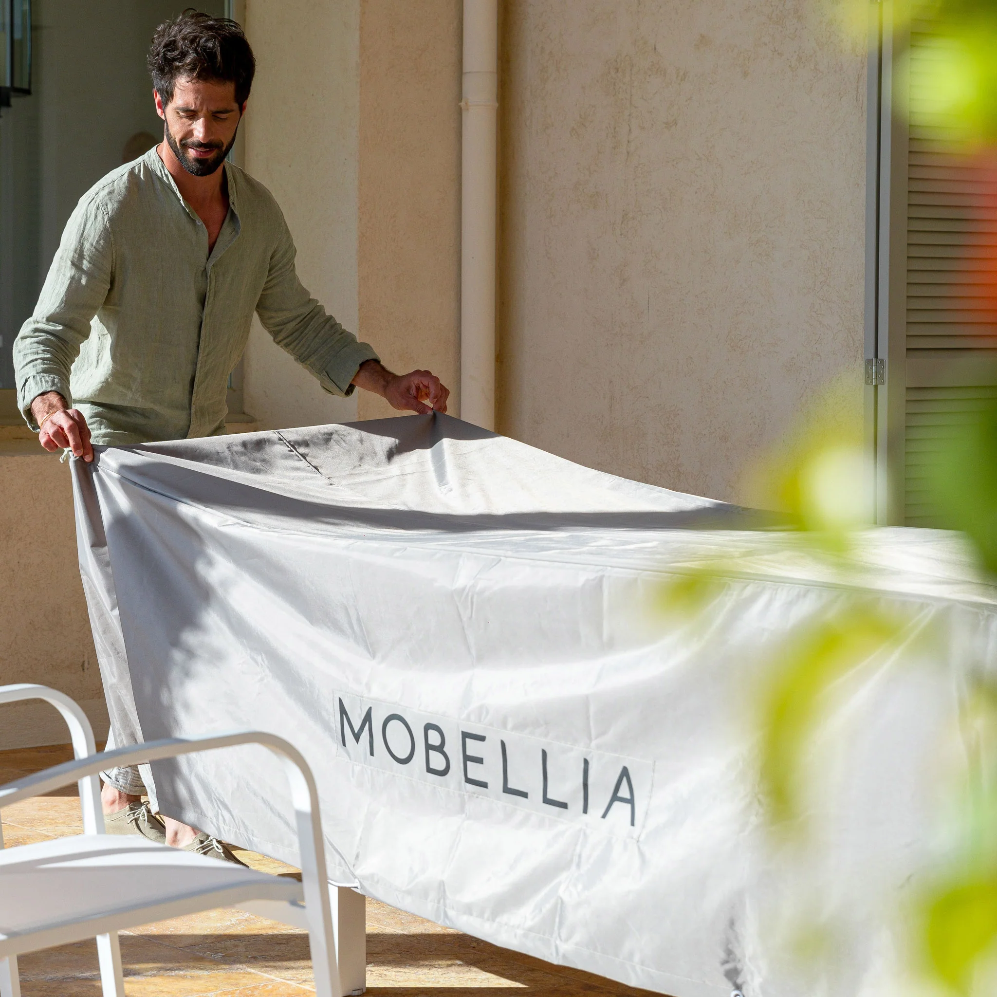 Housse de protection imperméable pour table carrée - Image 2