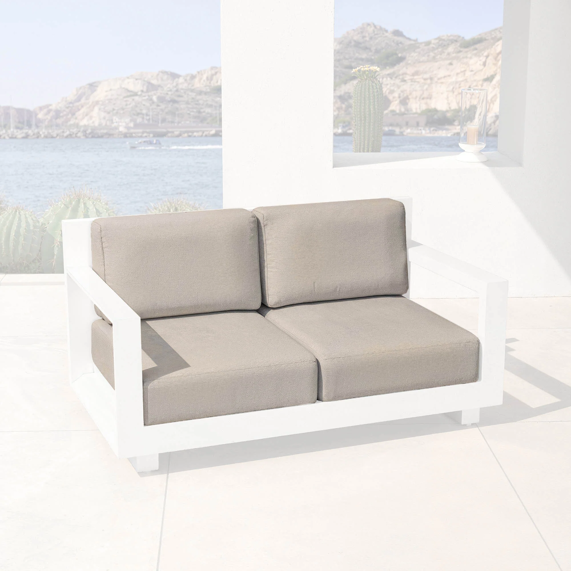 Housses de coussins pour canapé 2 places Elba