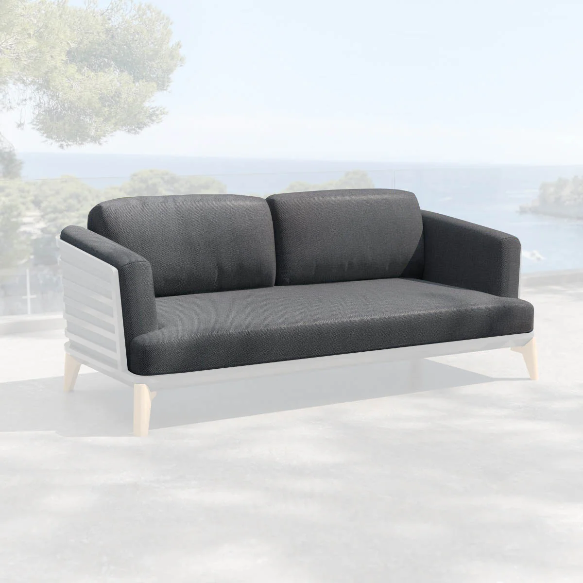 Housses de coussins pour canapé 2 places Monte Carlo - Image 3