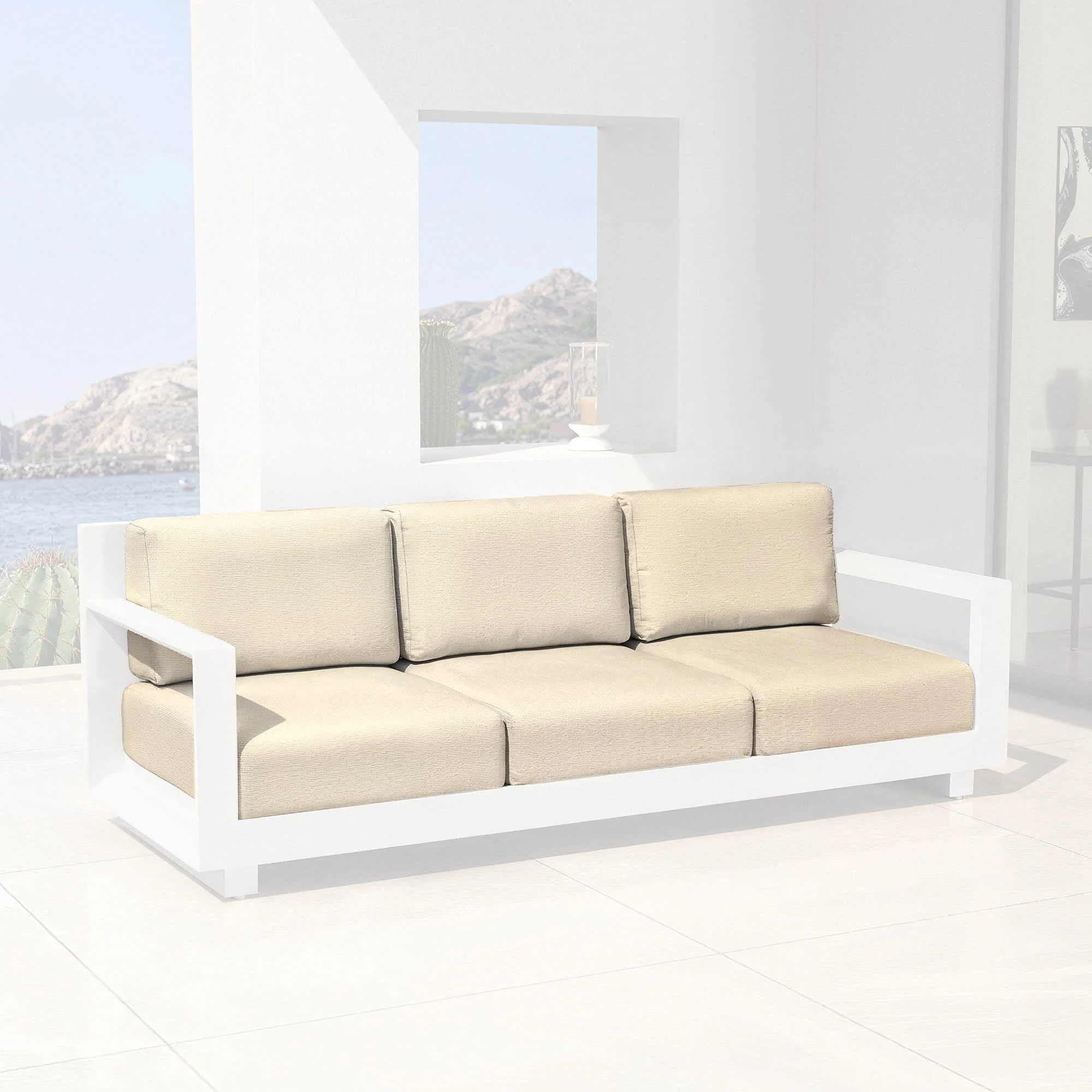 Housses de coussins pour canapé 3 places Elba - Image 4