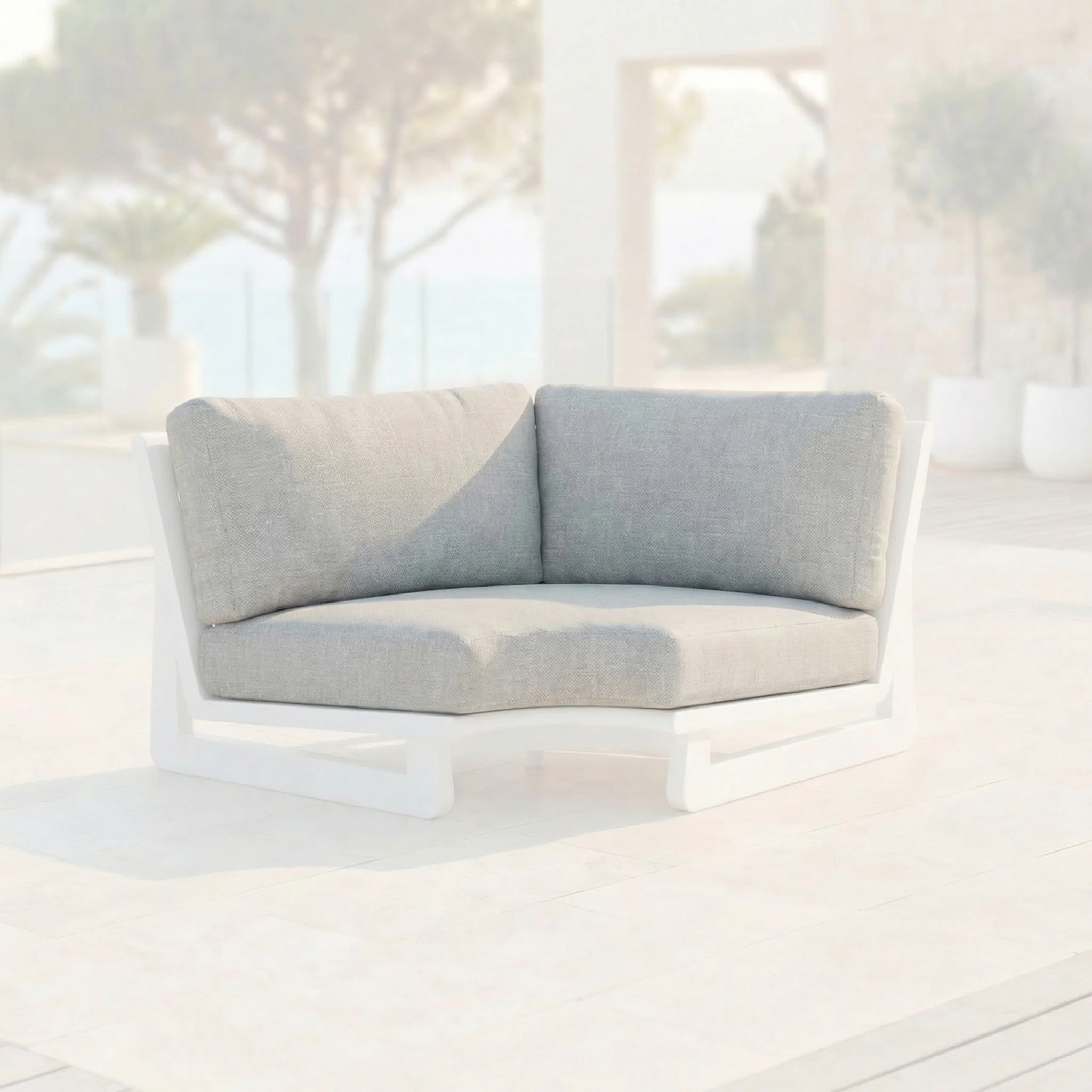 Housses de coussins pour canapé d'angle Long Beach