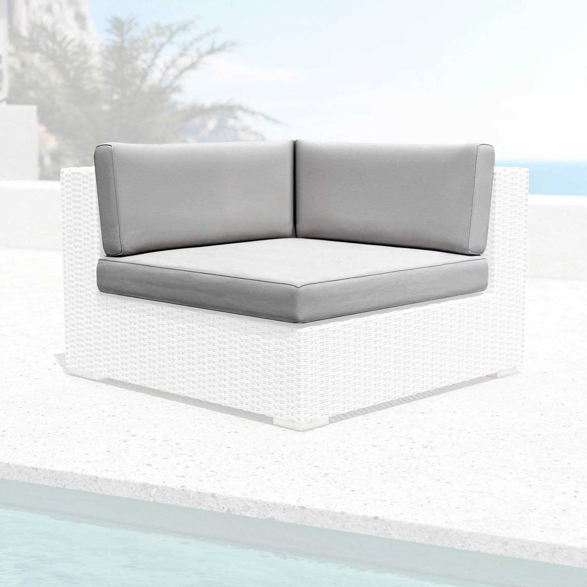 Housses de coussins pour canapé d'angle Palma