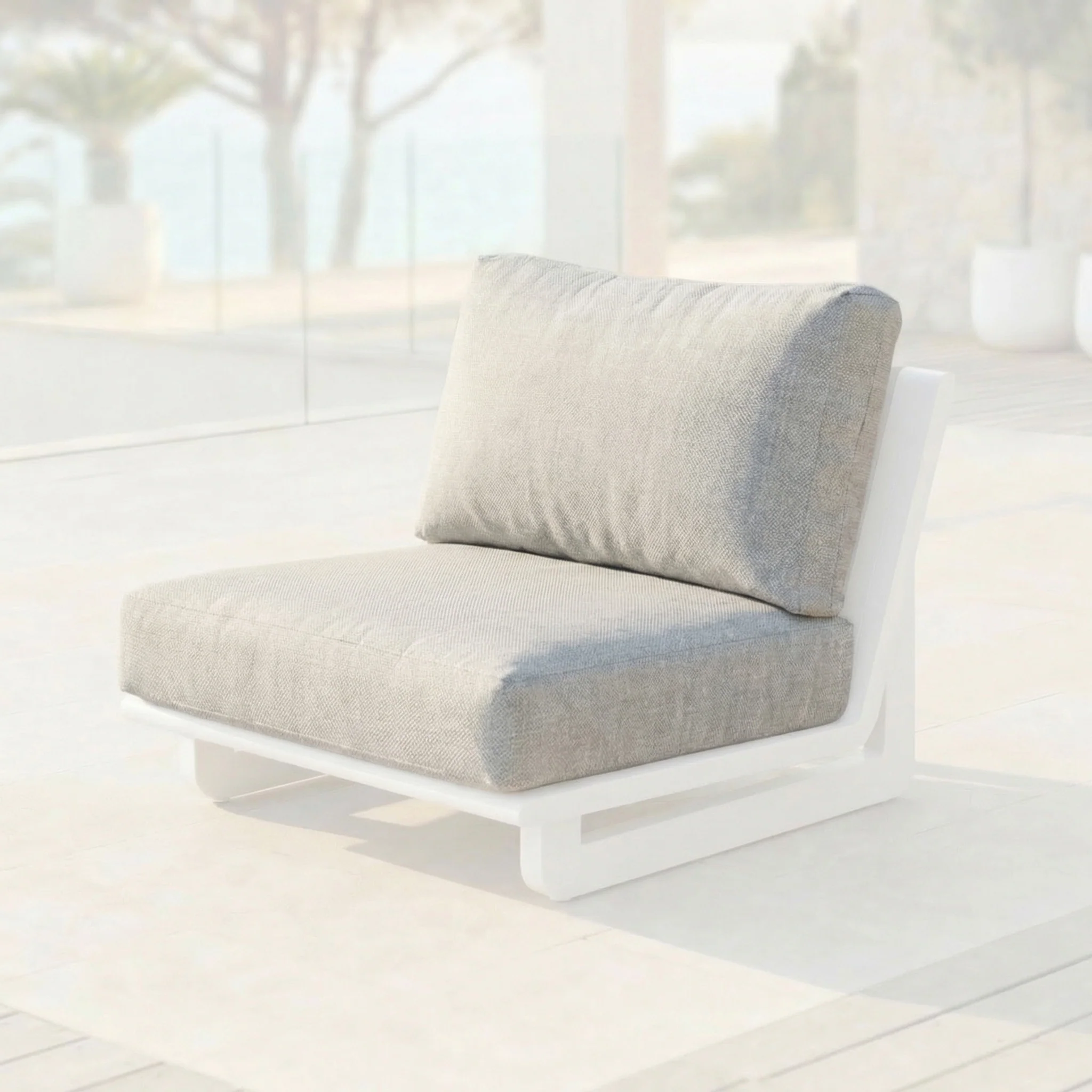 Housses de coussins pour fauteuil de jardin Long Beach