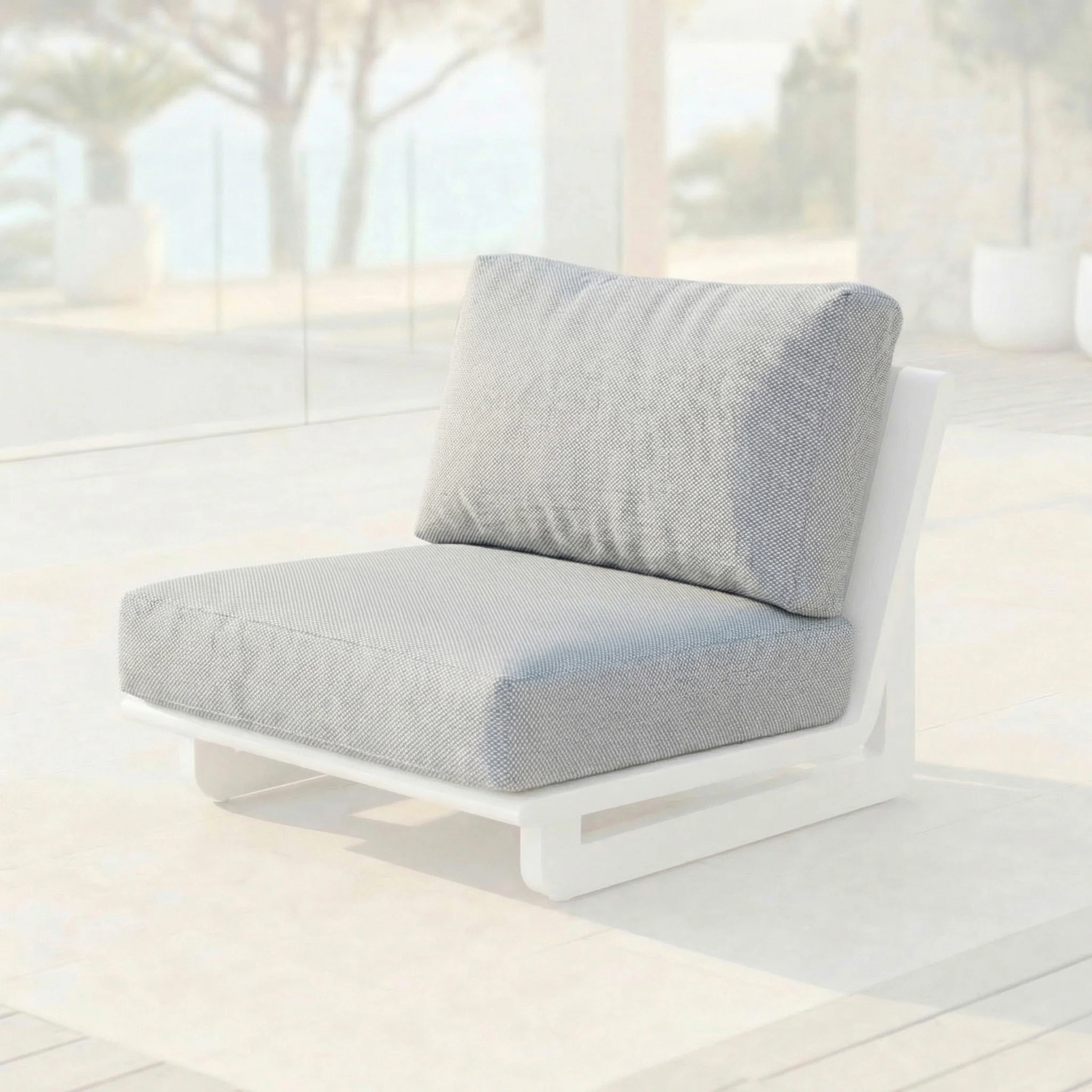 Housses de coussins pour fauteuil de jardin Long Beach - Image 2