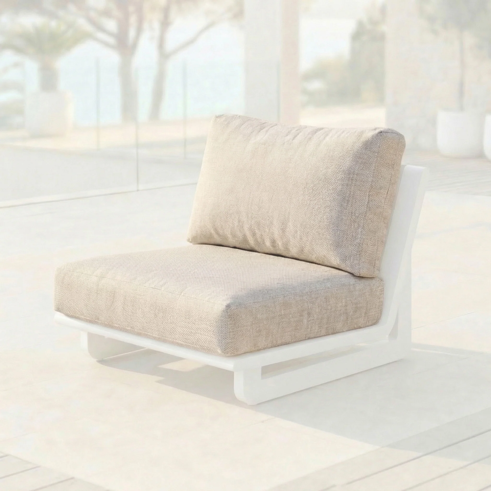 Housses de coussins pour fauteuil de jardin Long Beach - Image 3