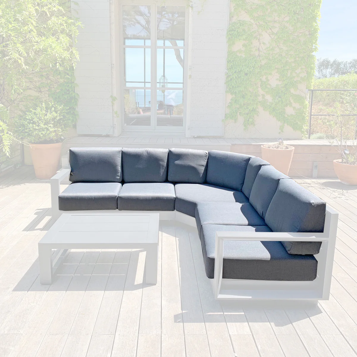 Housses de coussins pour salon d'angle Elba - Image 2