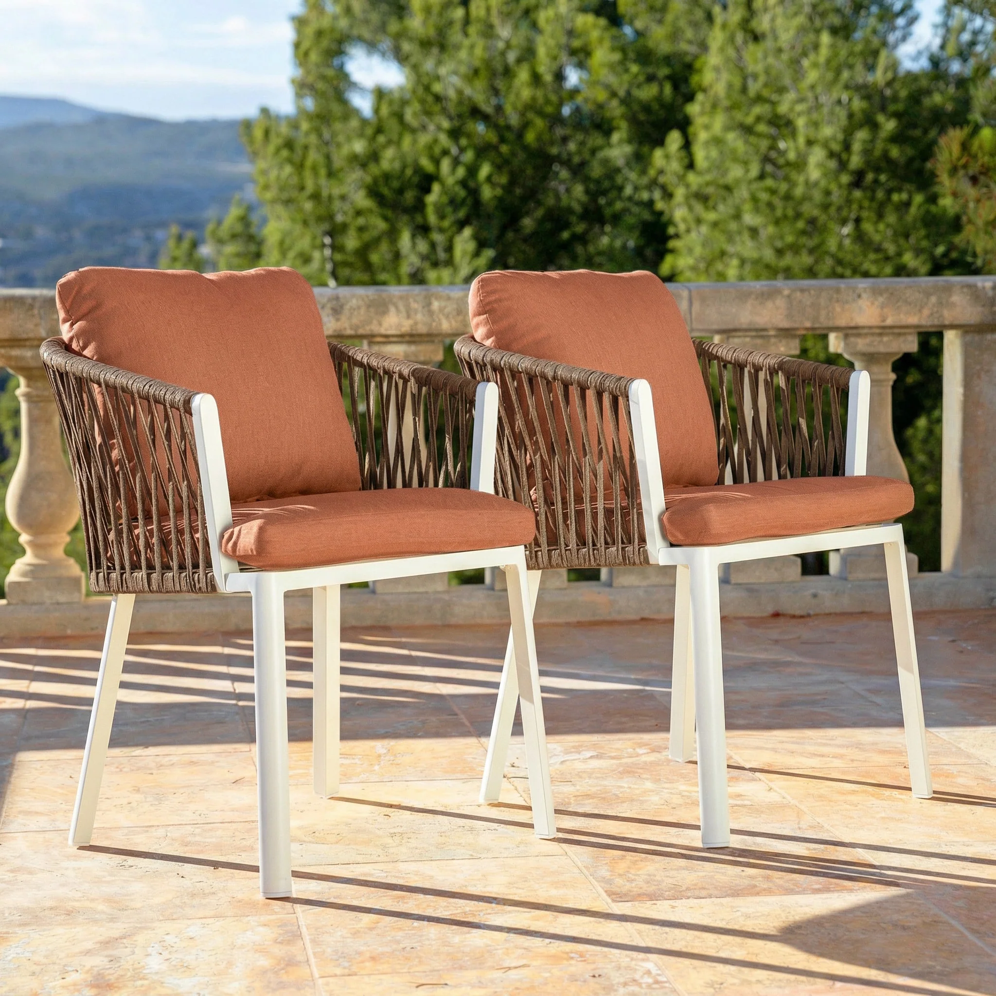 Lot de 2 fauteuils de jardin Amalfi - Image 12