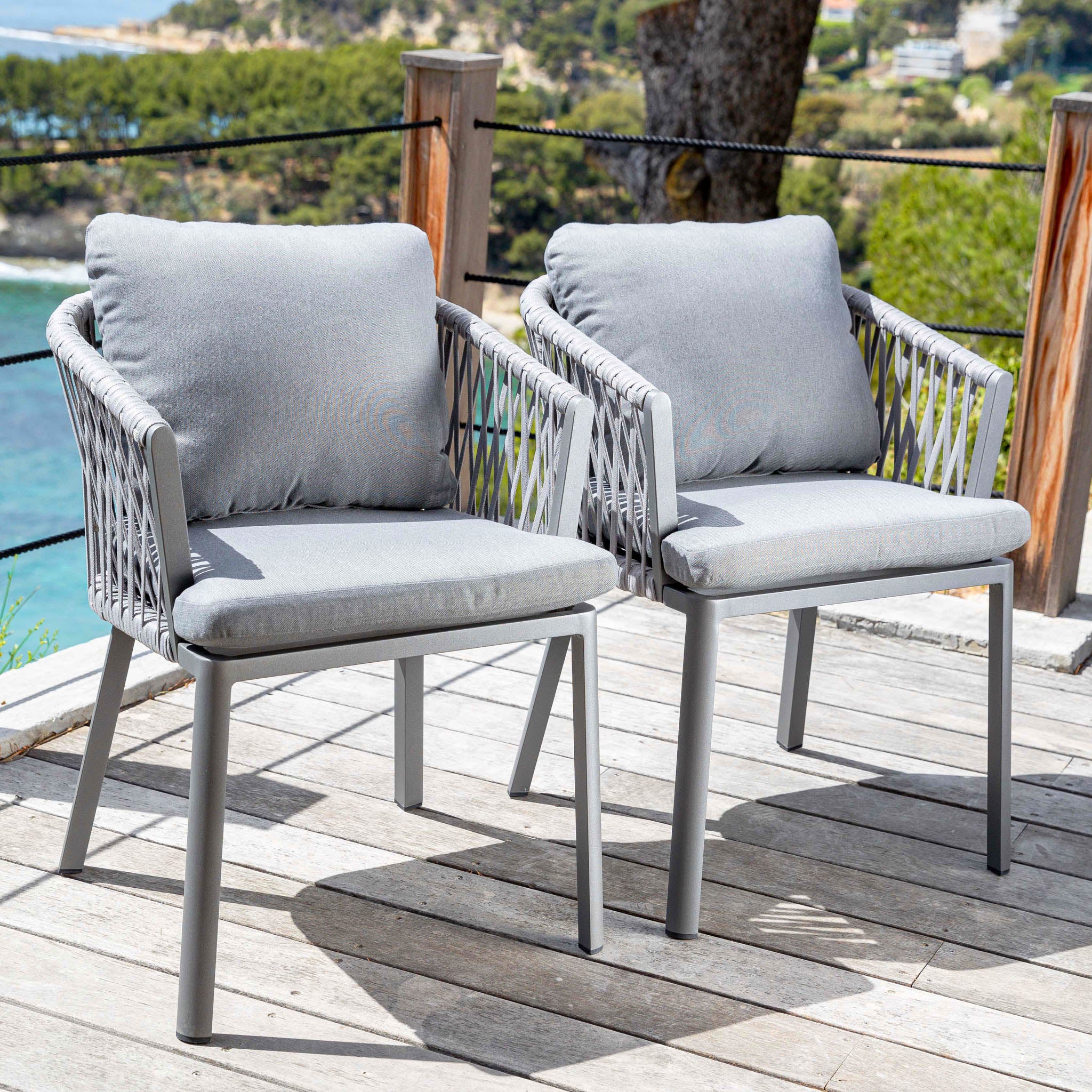 Lot de 2 fauteuils de jardin Amalfi - Image 6