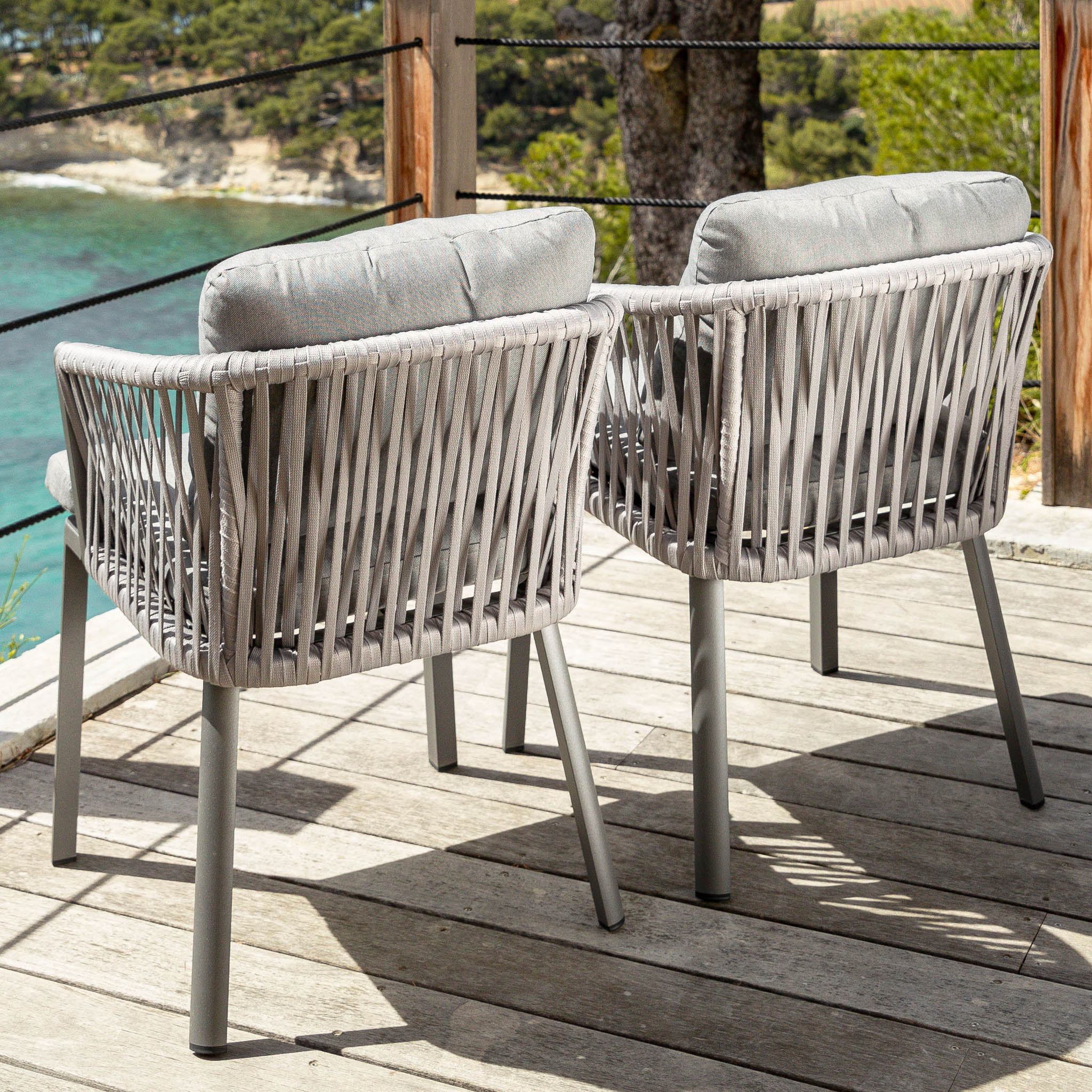 Lot de 2 fauteuils de jardin Amalfi - Image 7