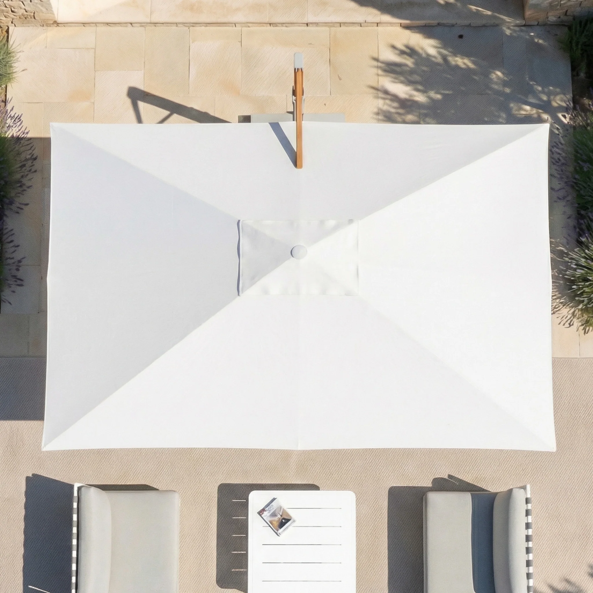 Parasol professionnel décentré Elyra (3x4m) - Image 115