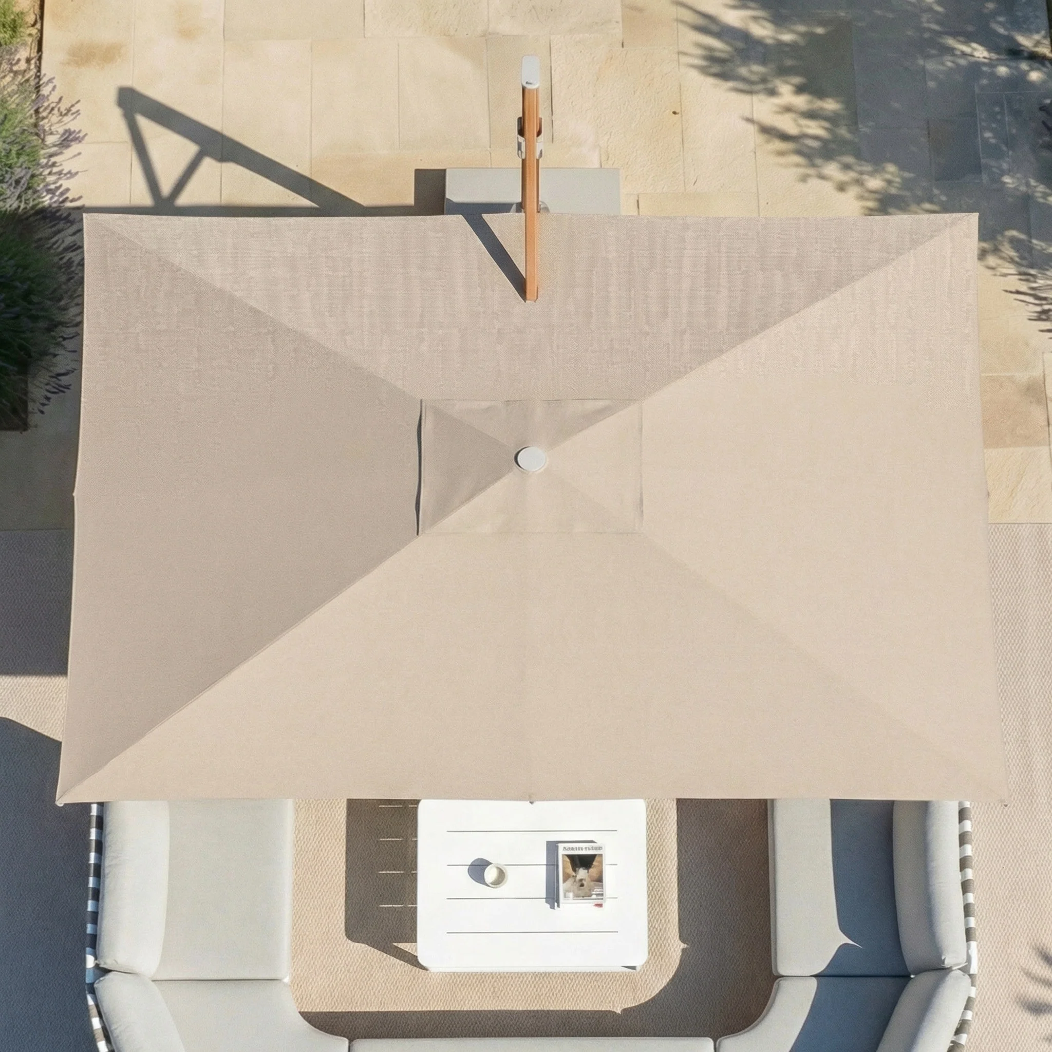 Parasol professionnel décentré Elyra (3x4m) - Image 136