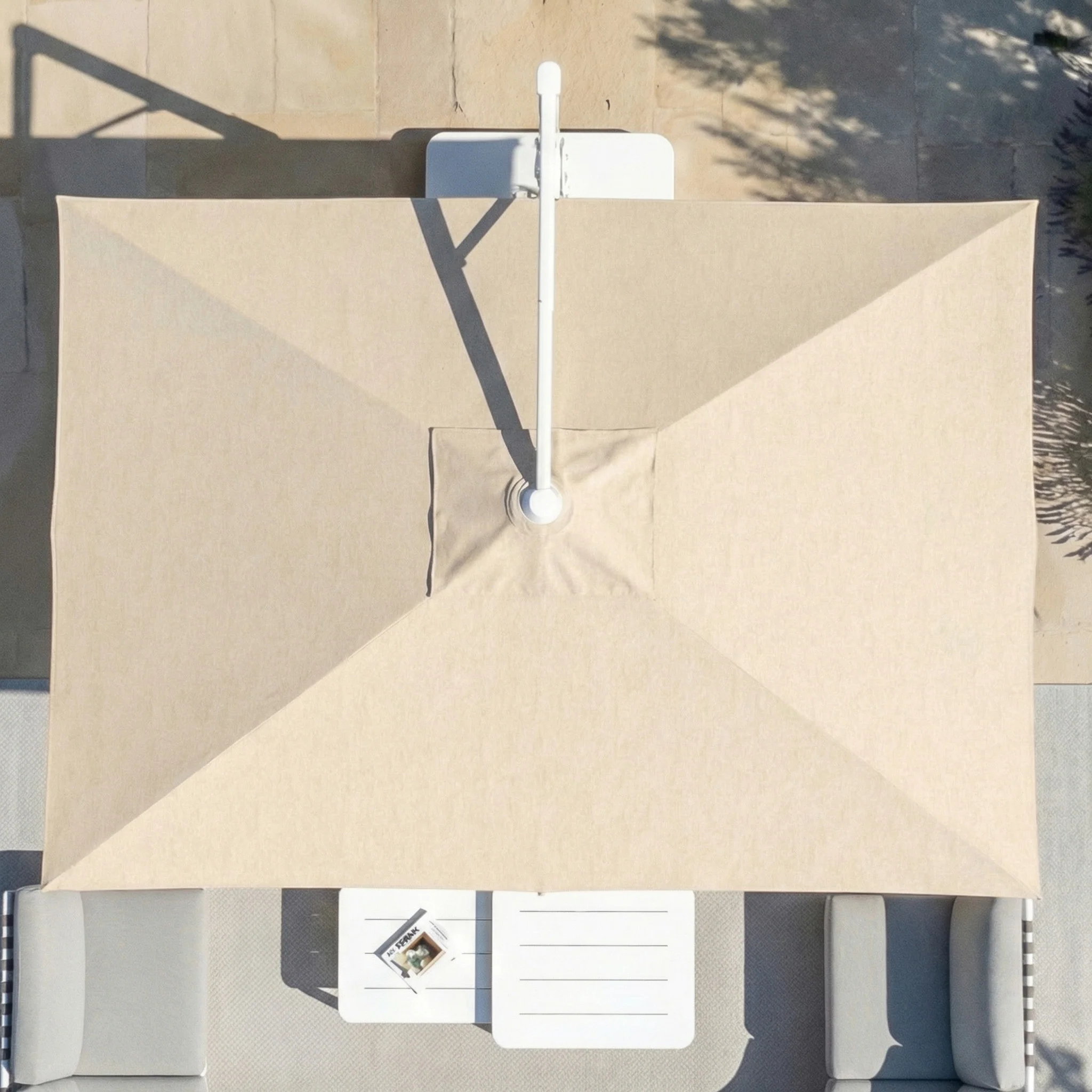 Parasol professionnel décentré Elyra (3x4m) - Image 175