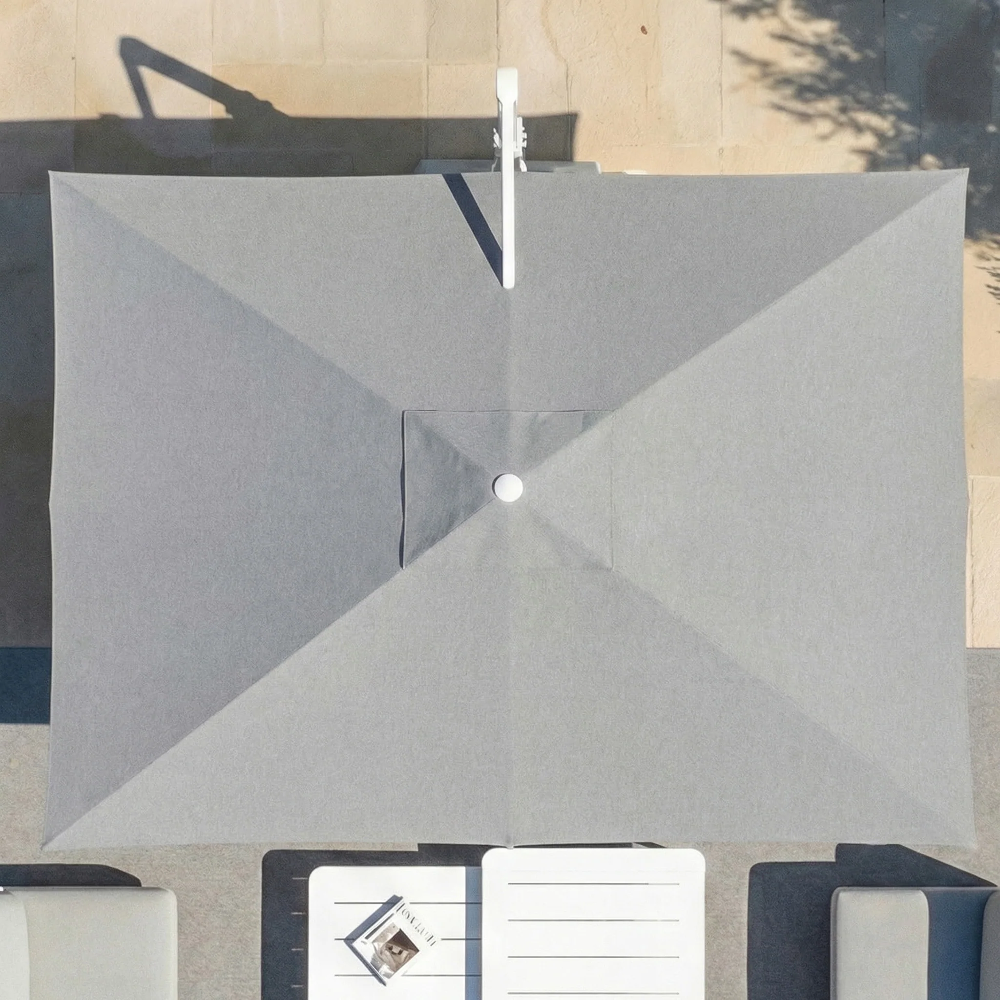 Parasol professionnel décentré Elyra (3x4m) - Image 196