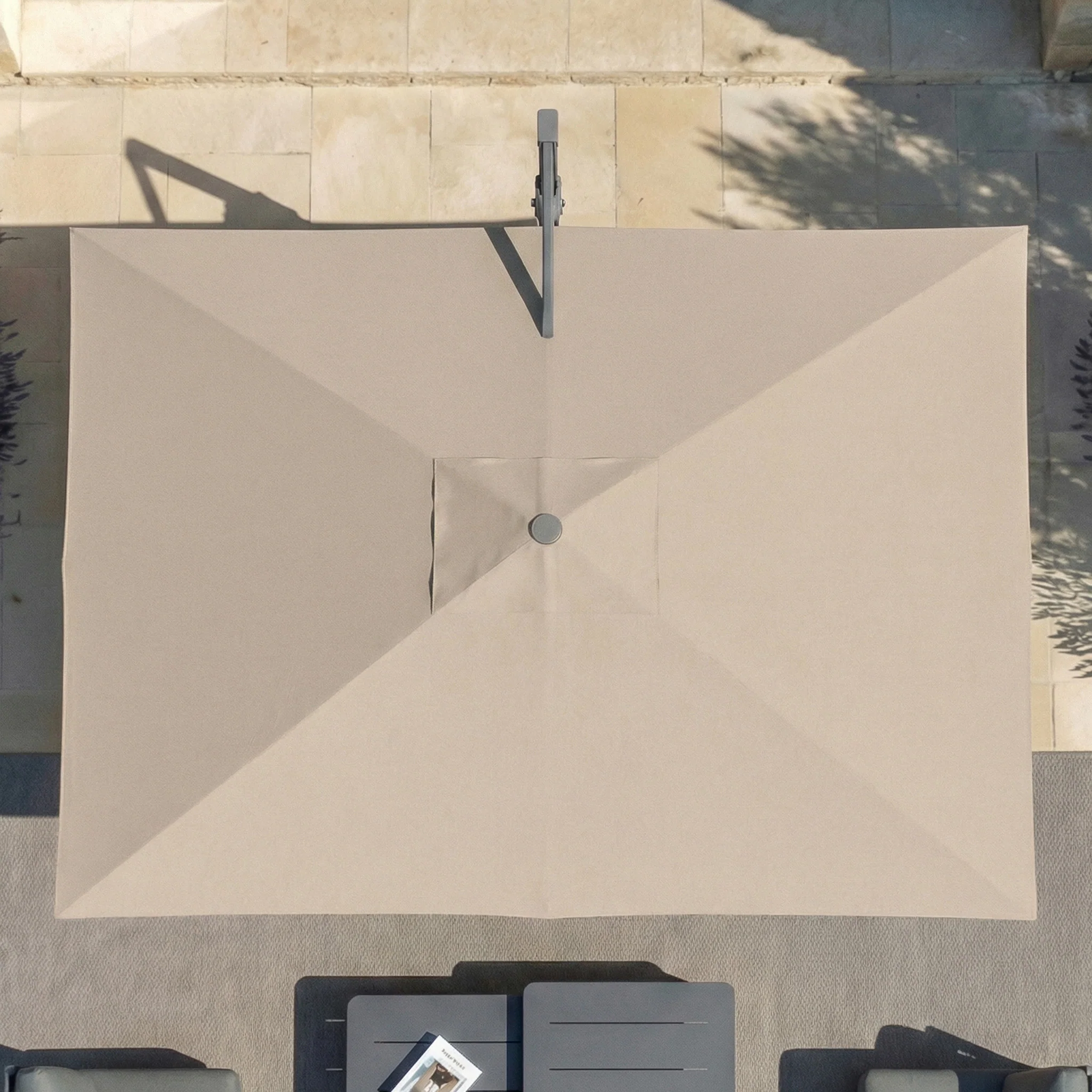 Parasol professionnel décentré Elyra (3x4m) - Image 220
