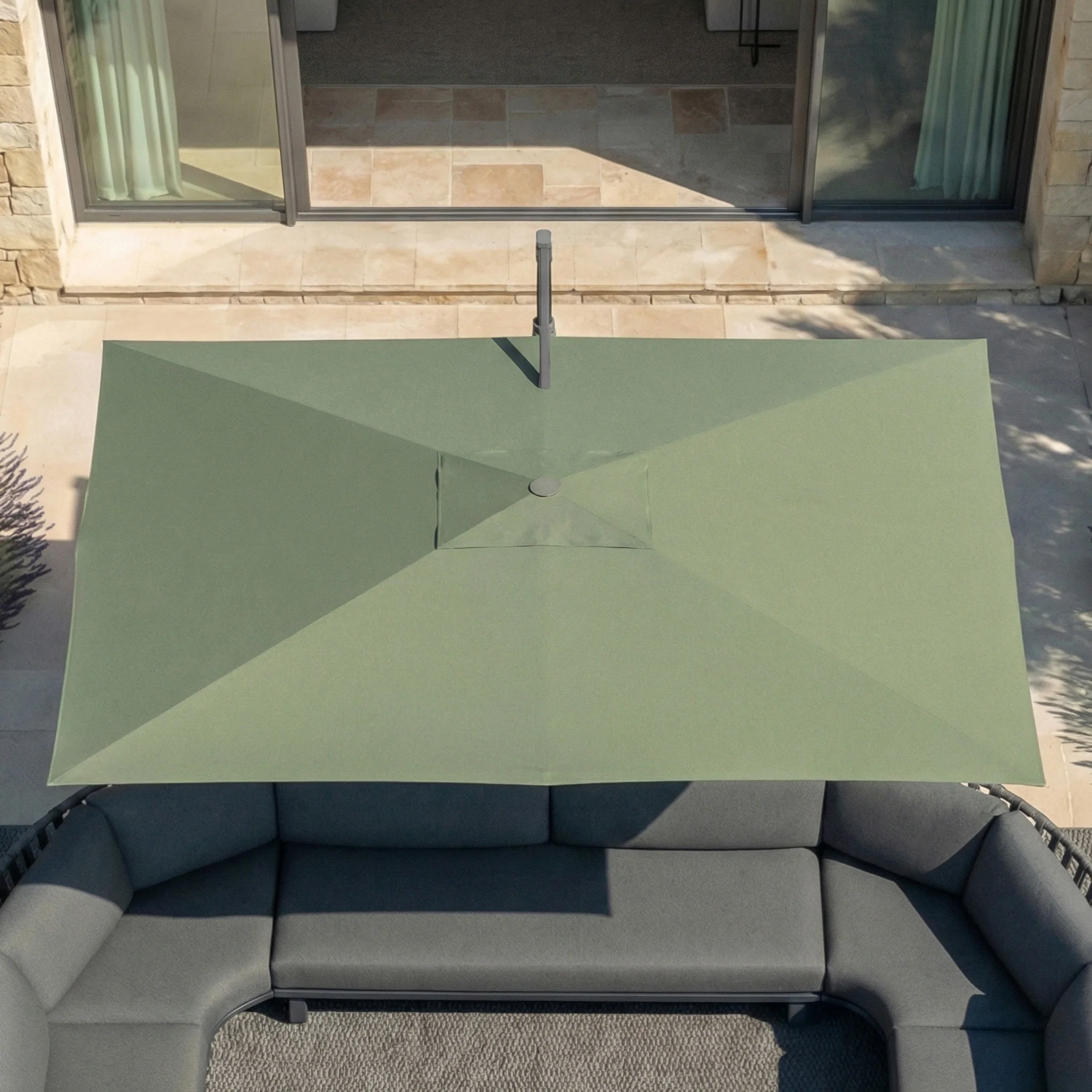 Parasol professionnel décentré Elyra (3x4m) - Image 232
