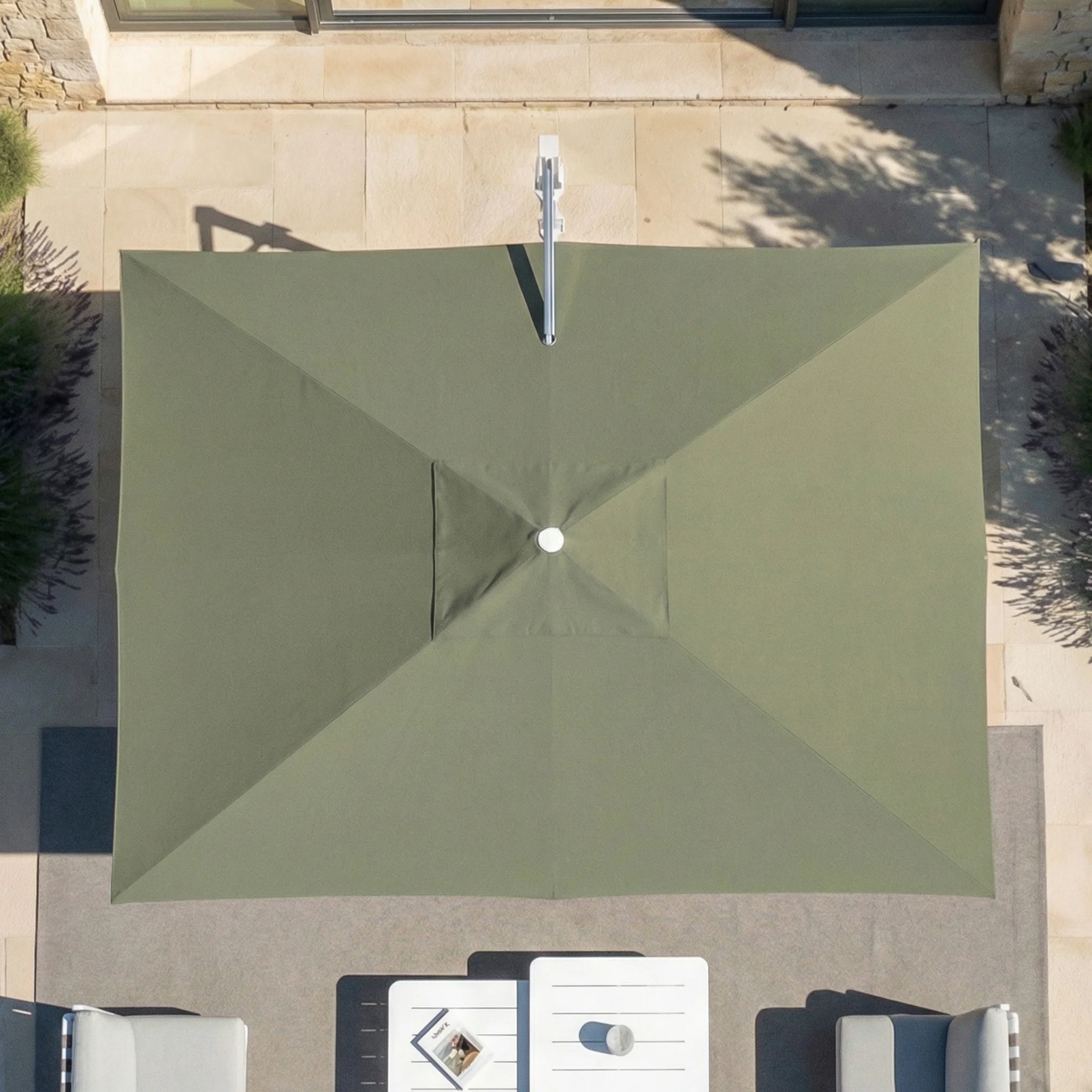 Parasol professionnel décentré Elyra (3x4m) - Image 78