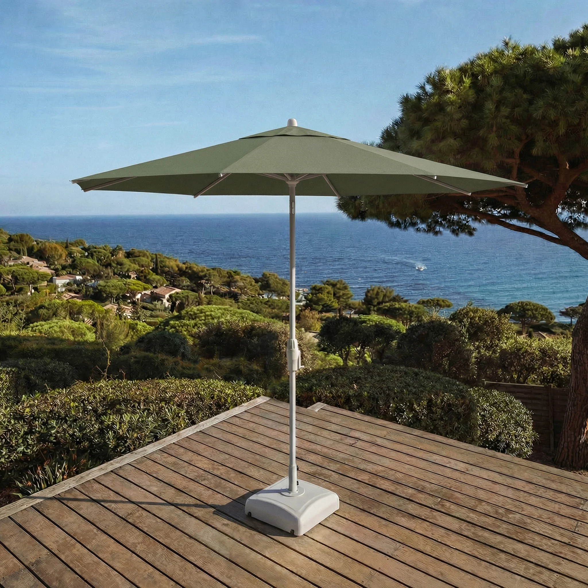 Parasol professionnel rond Elyra (D3.3m) - Image 102