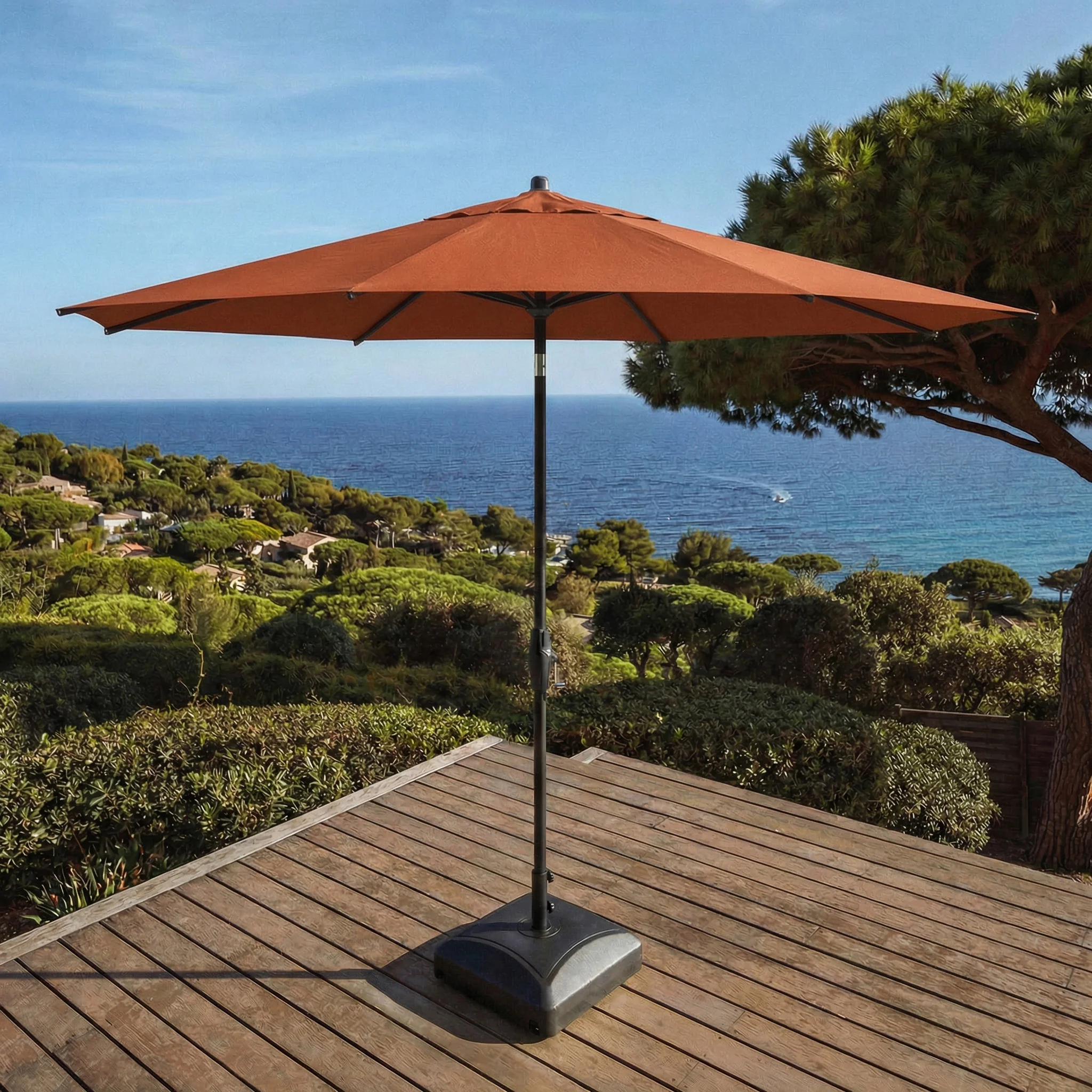 Parasol professionnel rond Elyra (D3.3m) - Image 112
