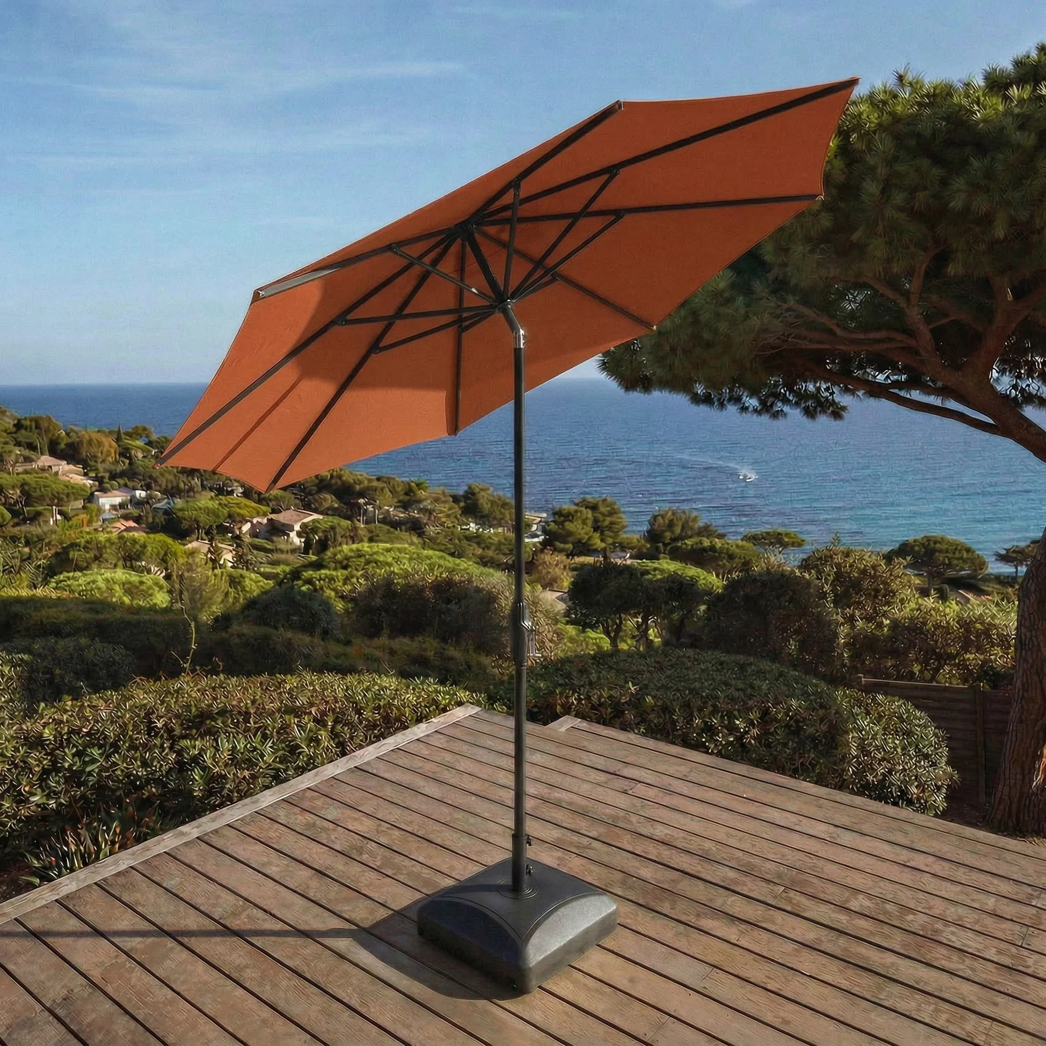 Parasol professionnel rond Elyra (D3.3m) - Image 114