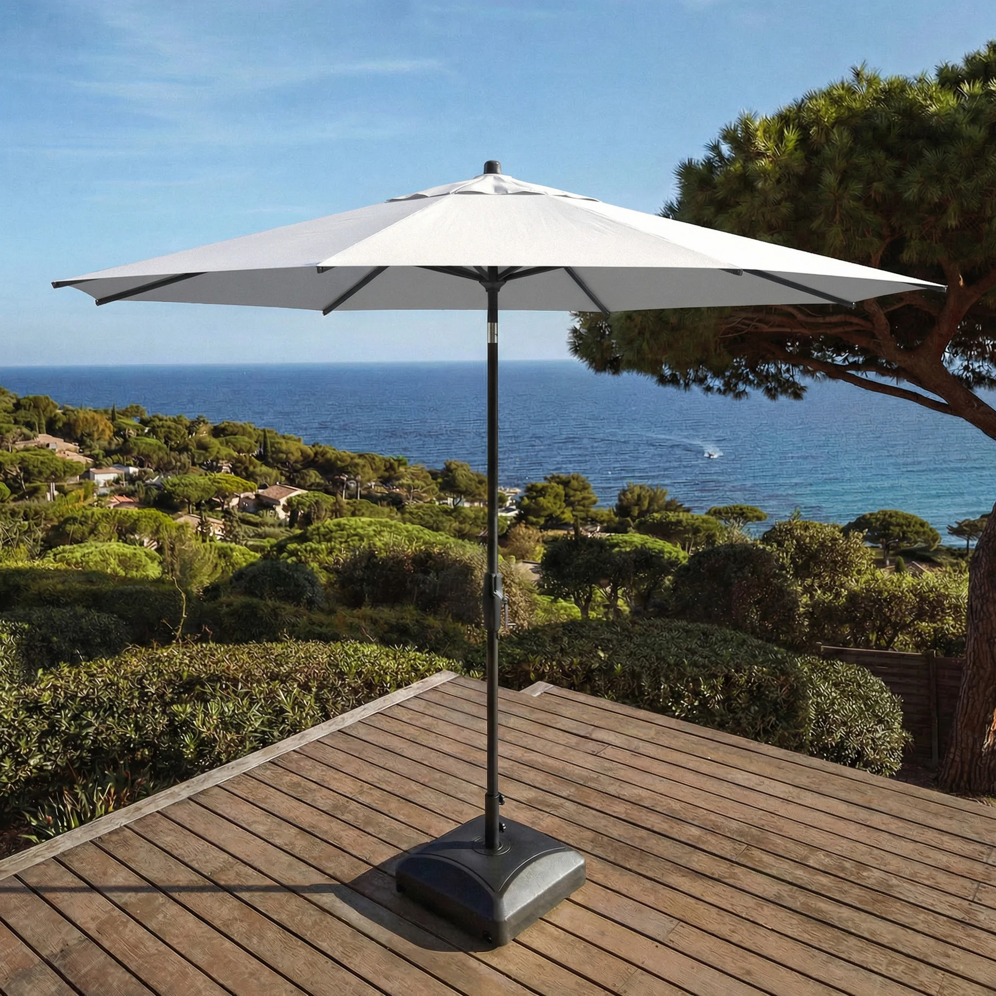 Parasol professionnel rond Elyra (D3.3m) - Image 117
