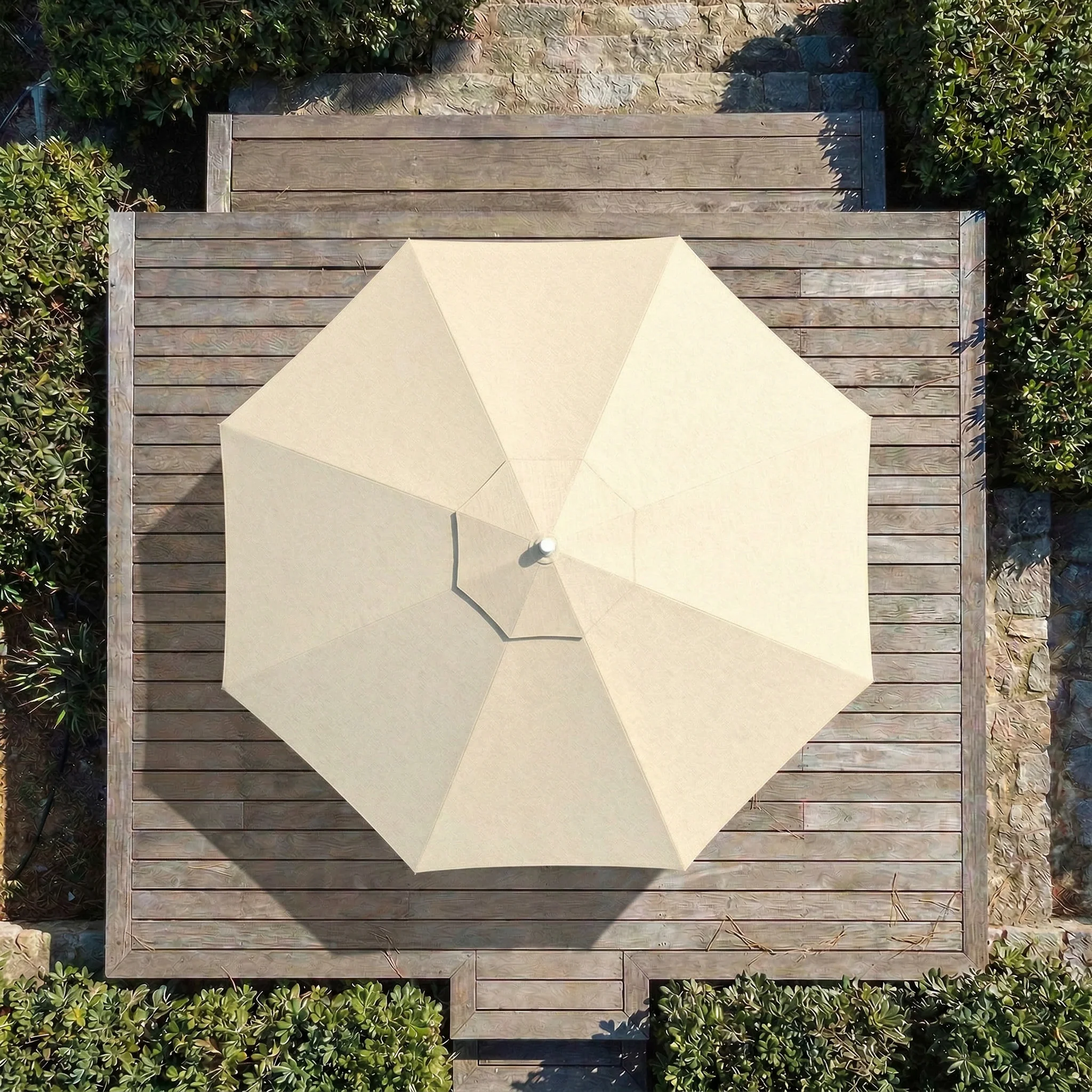 Parasol professionnel rond Elyra (D3.3m) - Image 12