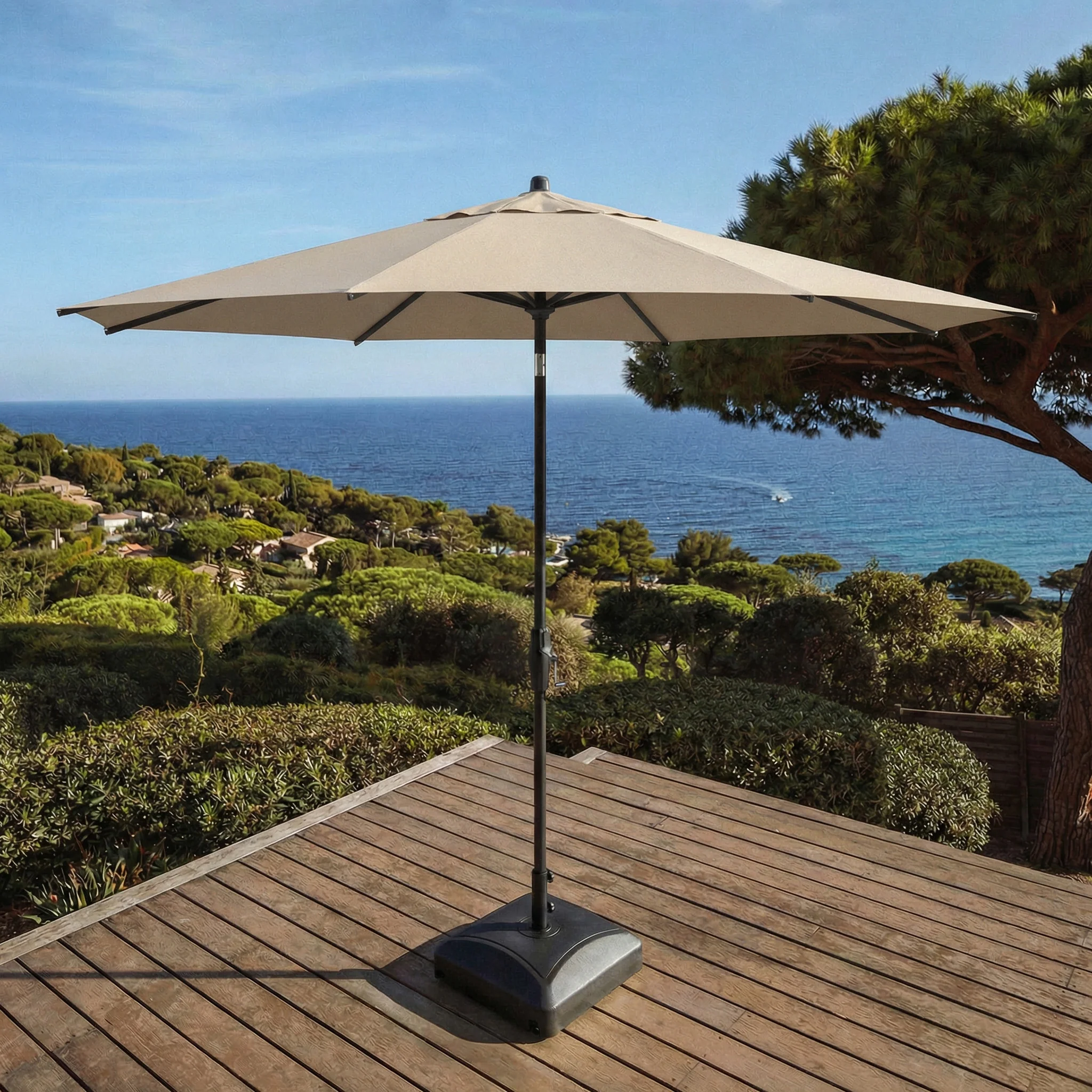 Parasol professionnel rond Elyra (D3.3m) - Image 122