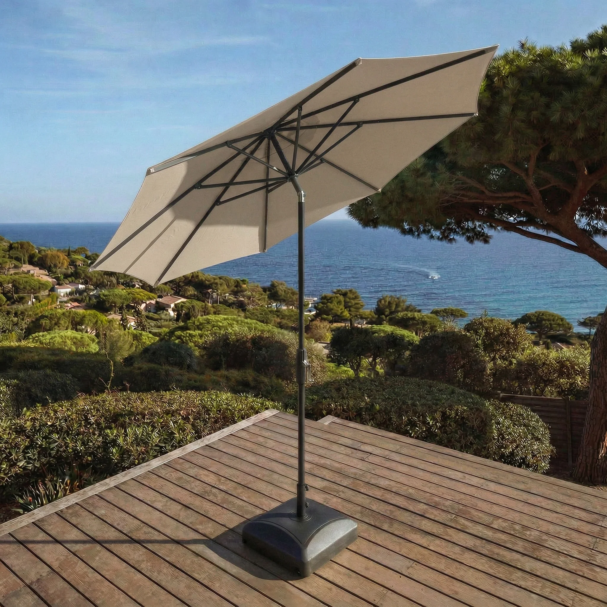 Parasol professionnel rond Elyra (D3.3m) - Image 123