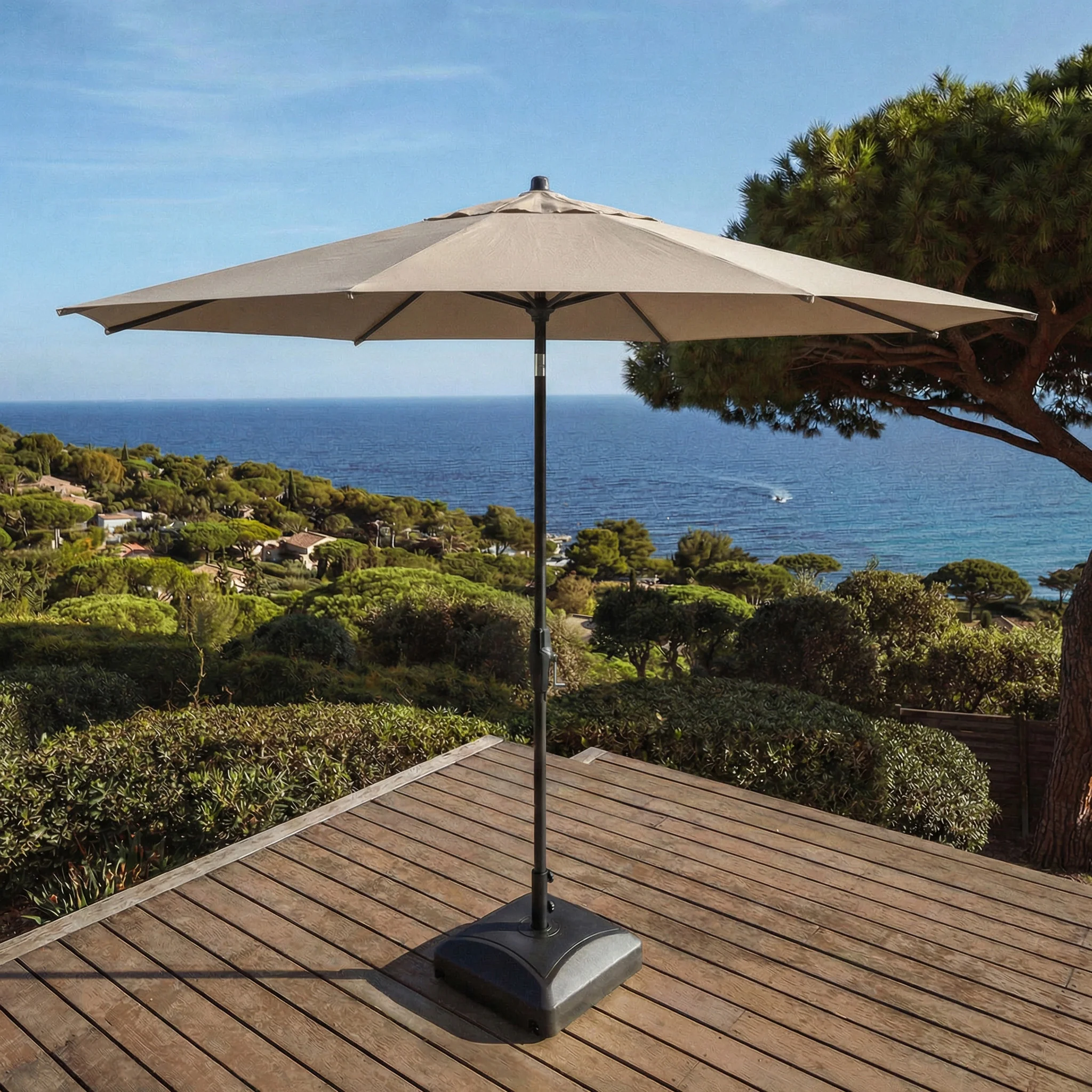 Parasol professionnel rond Elyra (D3.3m) - Image 127