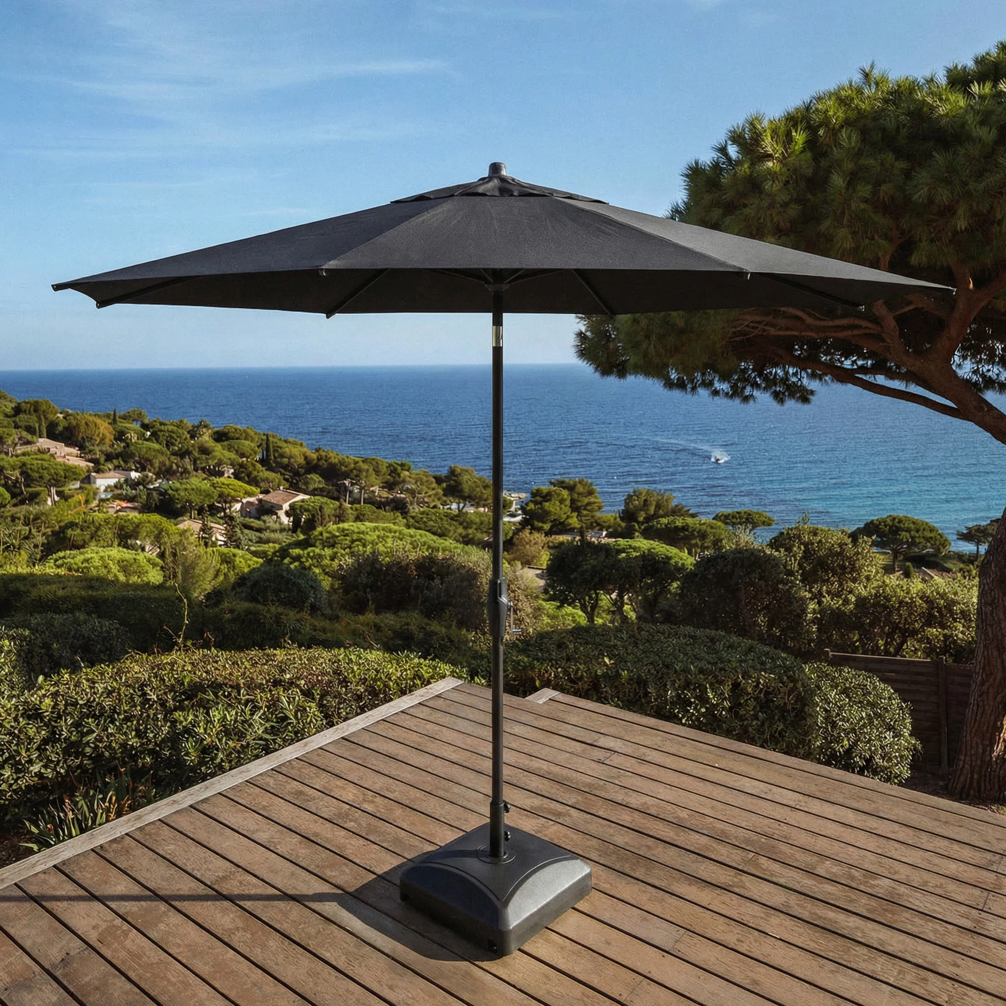 Parasol professionnel rond Elyra (D3.3m) - Image 130