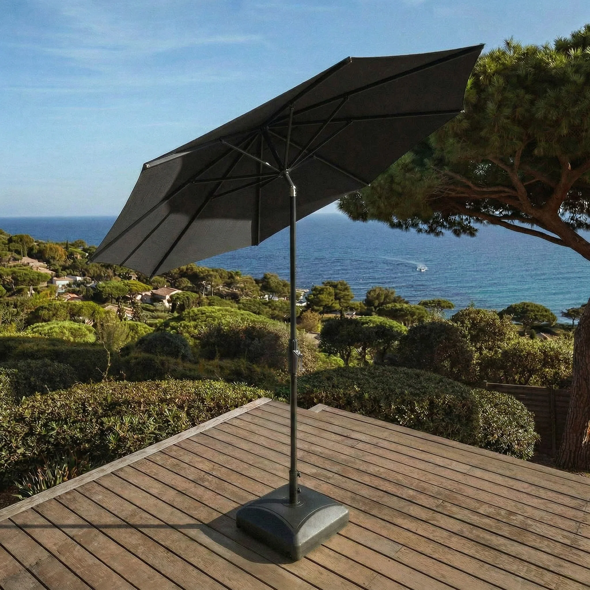 Parasol professionnel rond Elyra (D3.3m) - Image 131