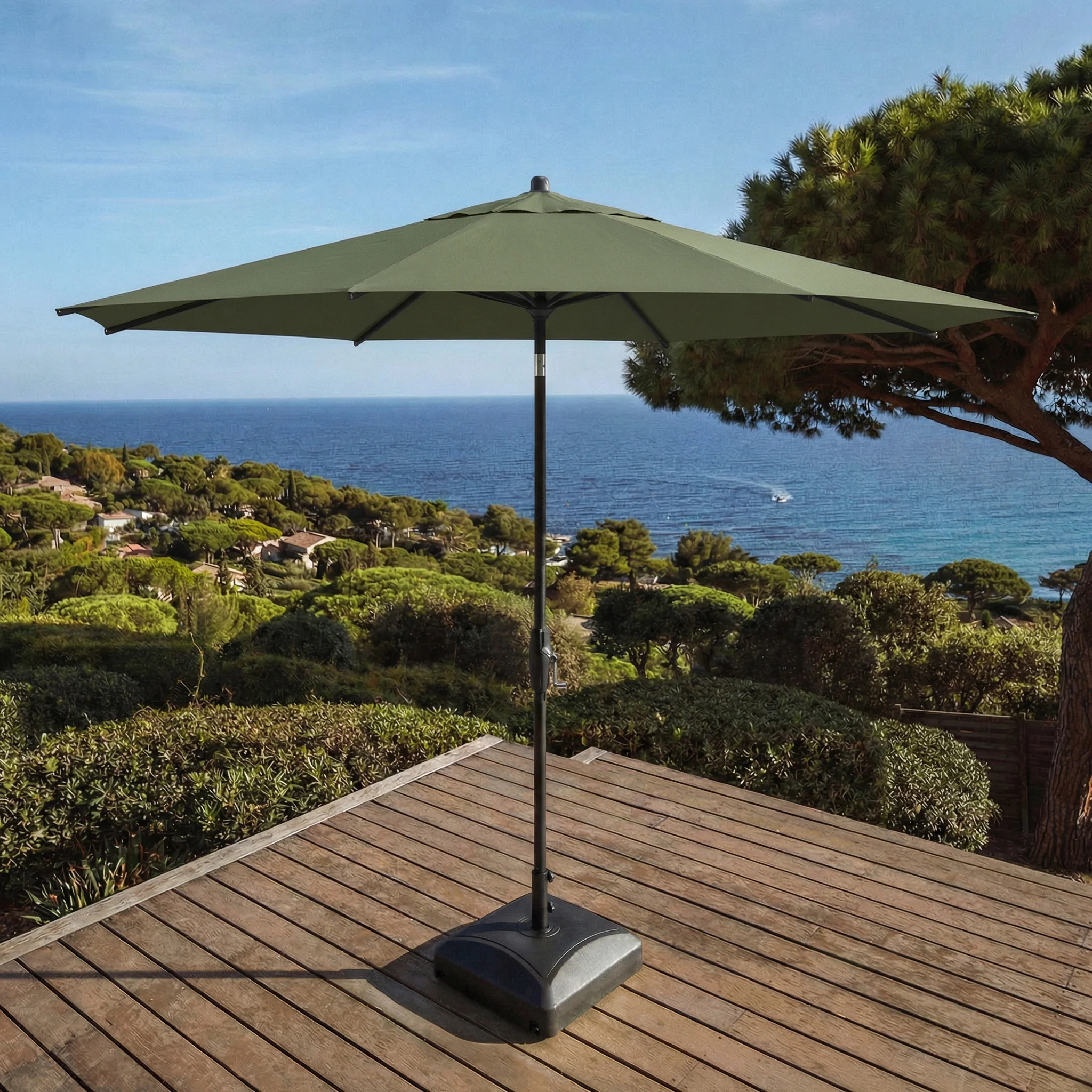 Parasol professionnel rond Elyra (D3.3m) - Image 137