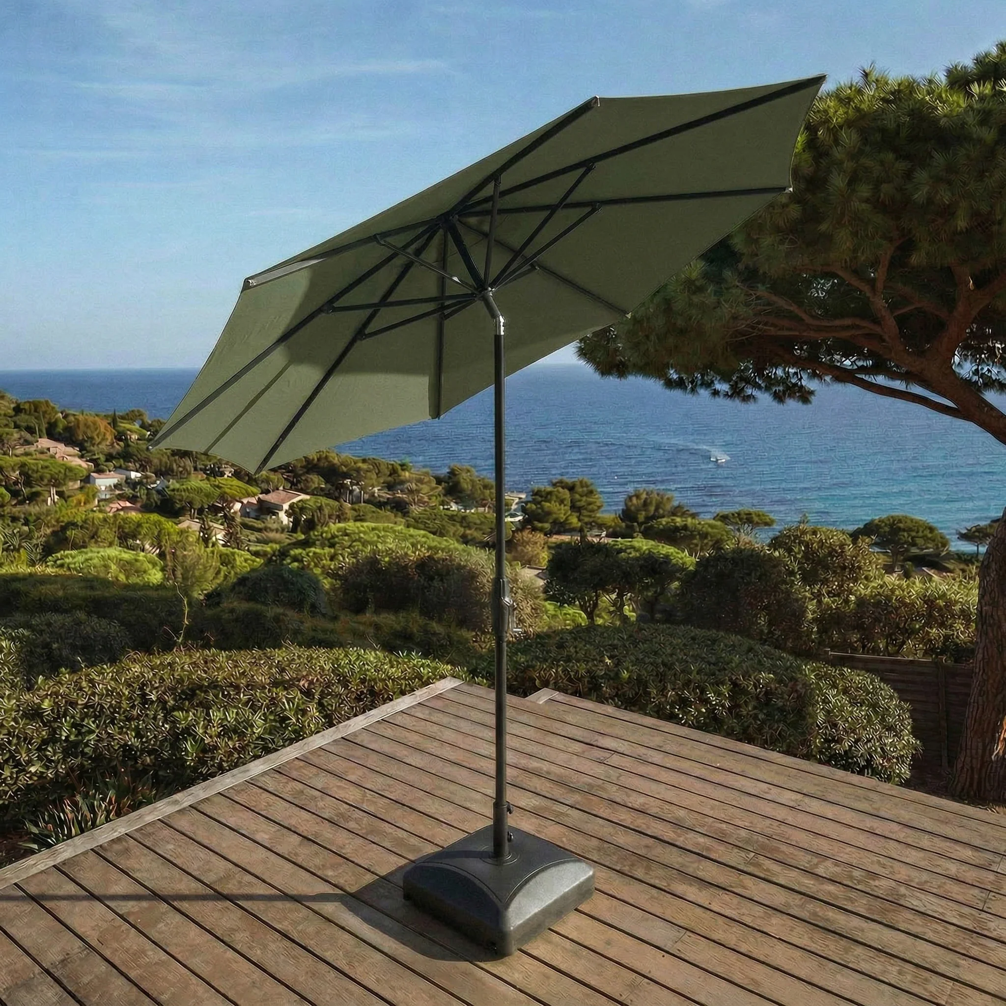 Parasol professionnel rond Elyra (D3.3m) - Image 139