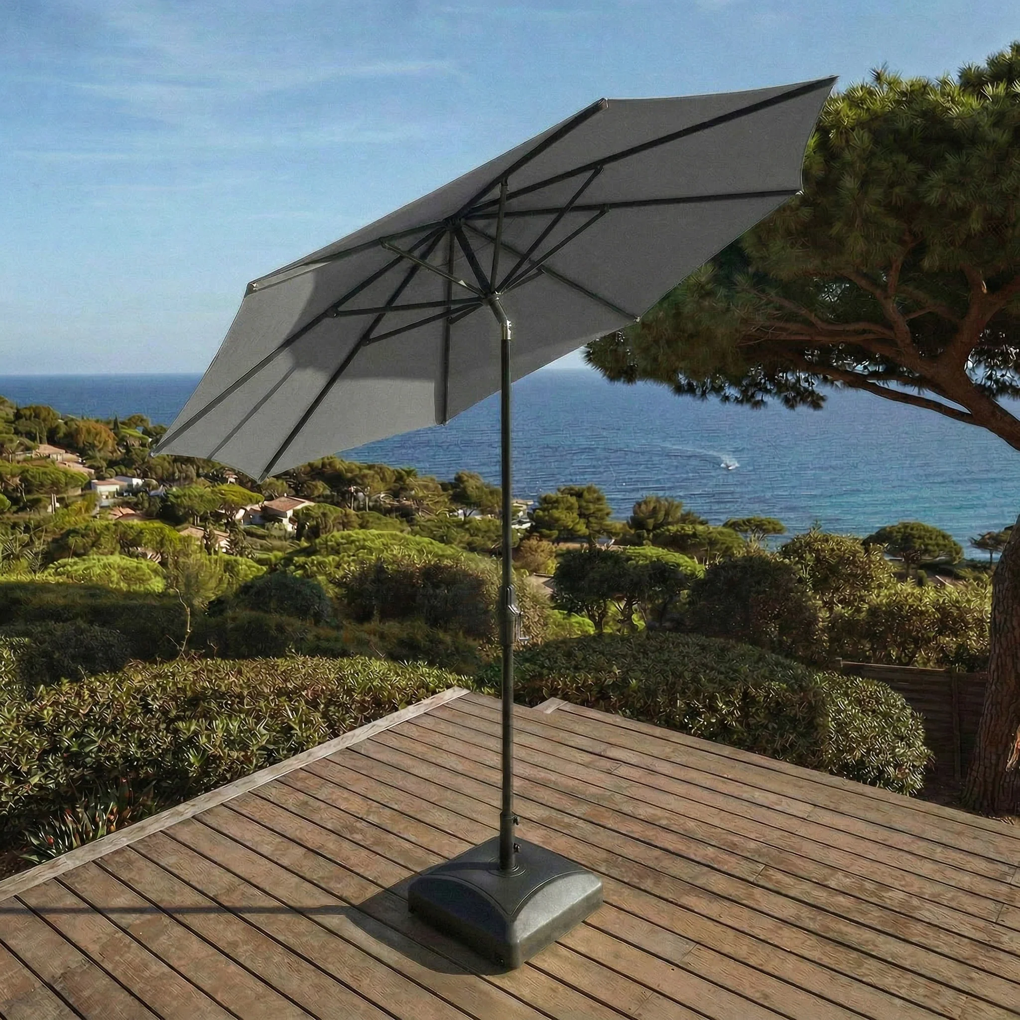 Parasol professionnel rond Elyra (D3.3m) - Image 143