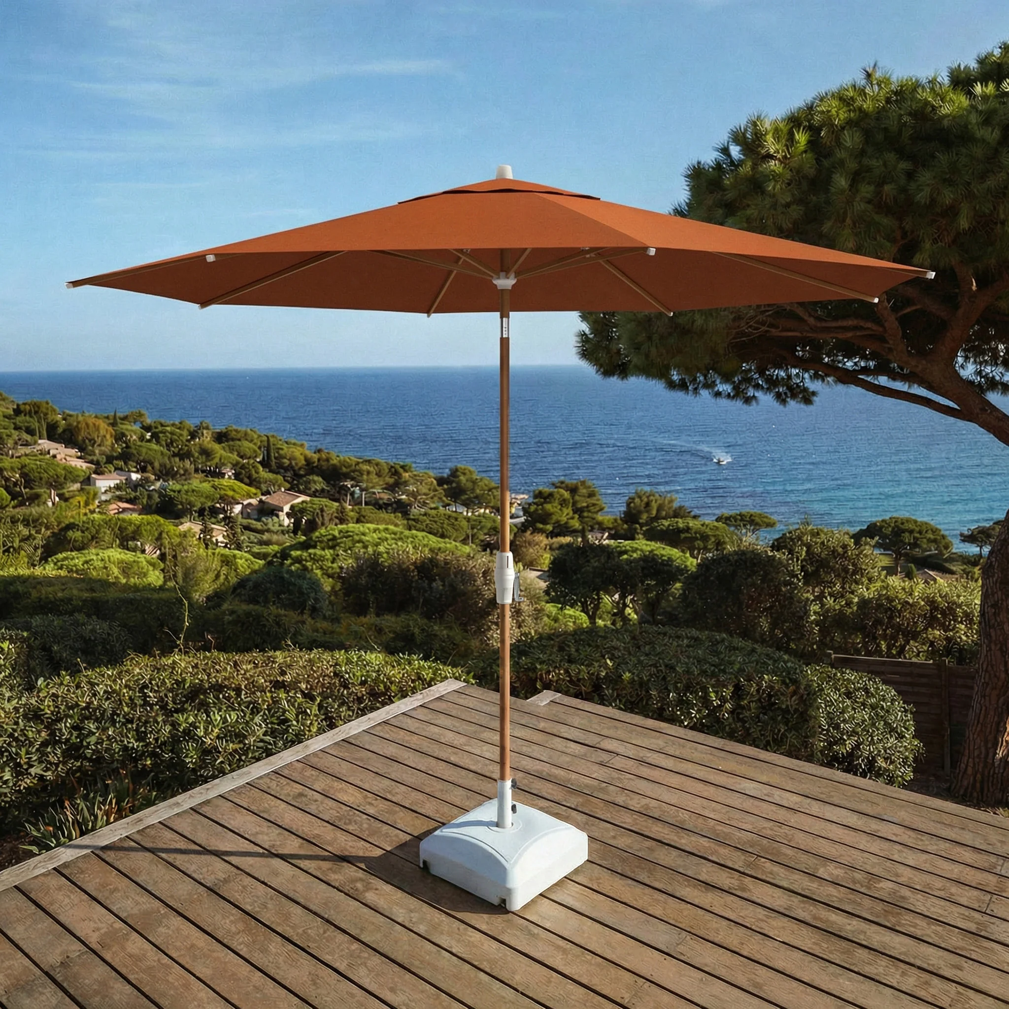 Parasol professionnel rond Elyra (D3.3m) - Image 38