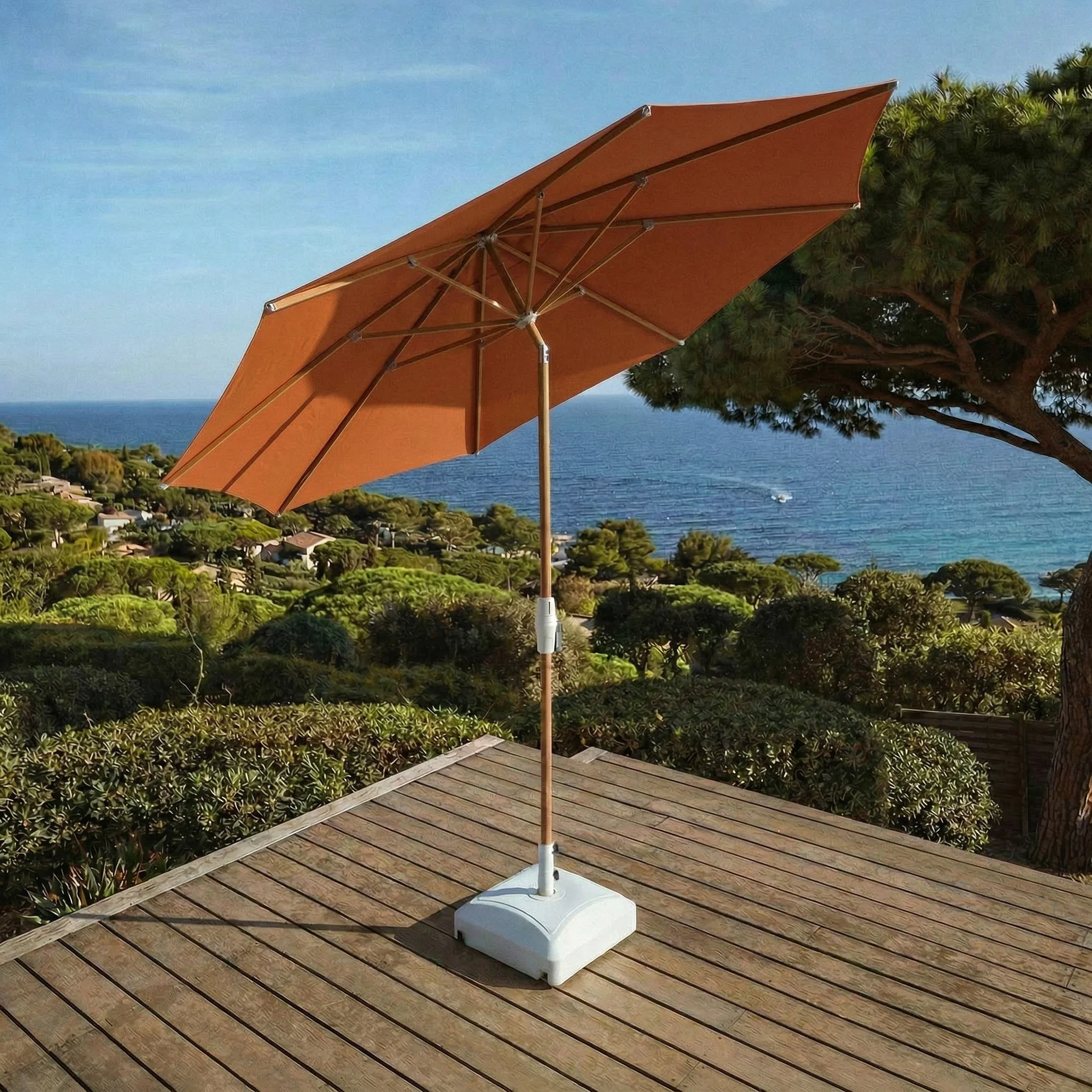 Parasol professionnel rond Elyra (D3.3m) - Image 39