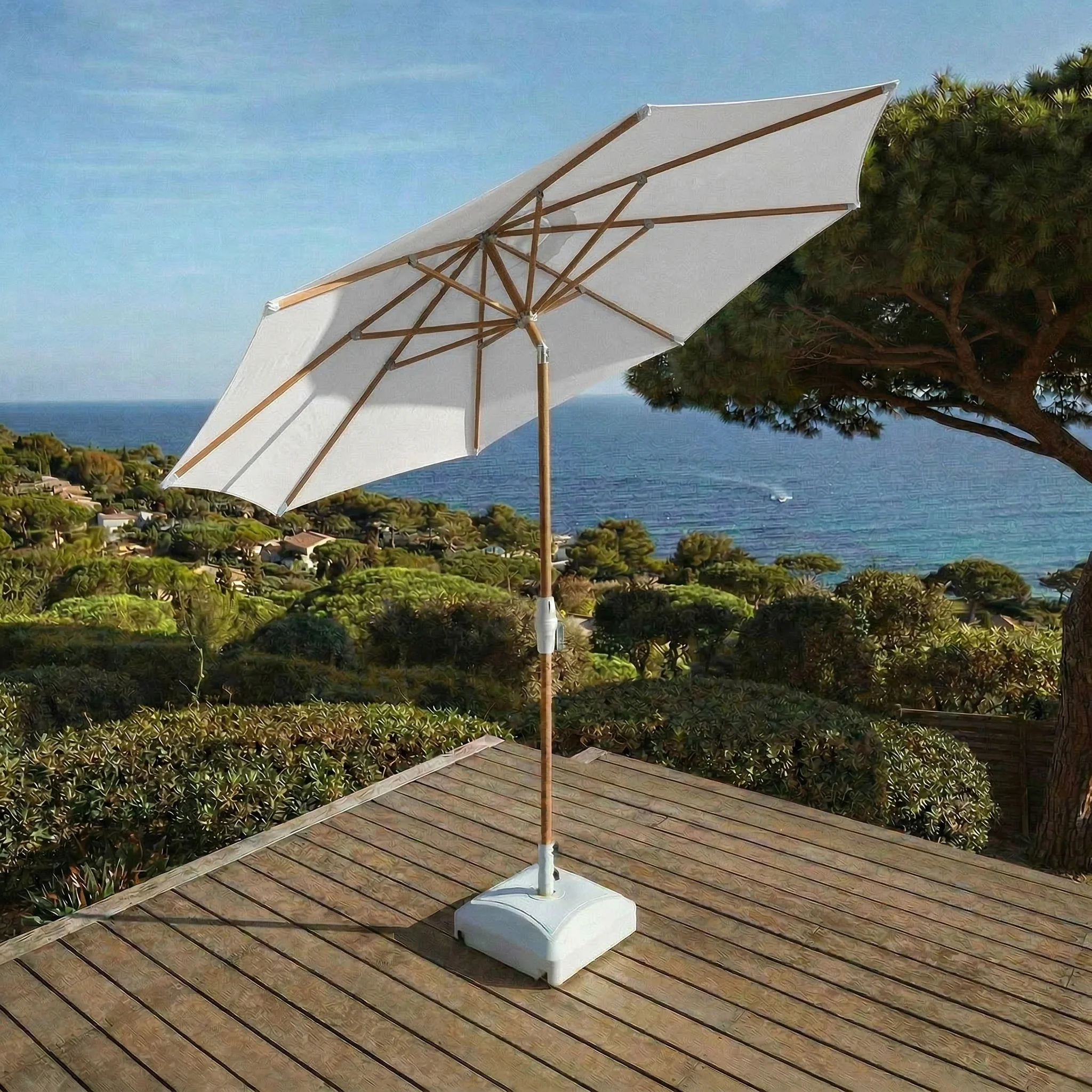 Parasol professionnel rond Elyra (D3.3m) - Image 48