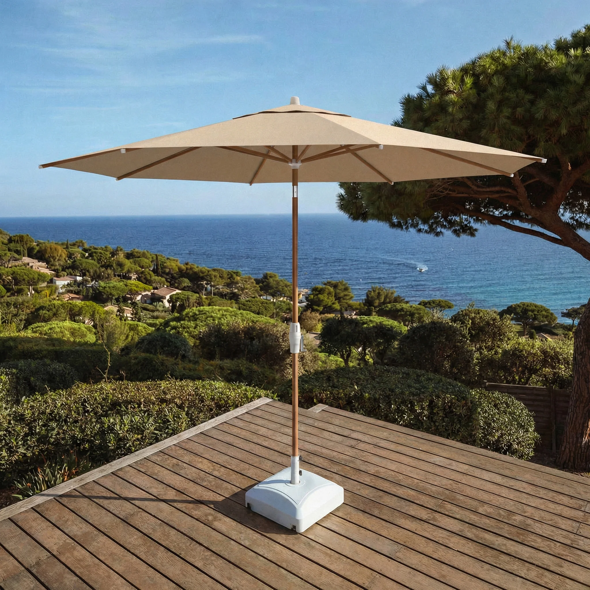 Parasol professionnel rond Elyra (D3.3m) - Image 50