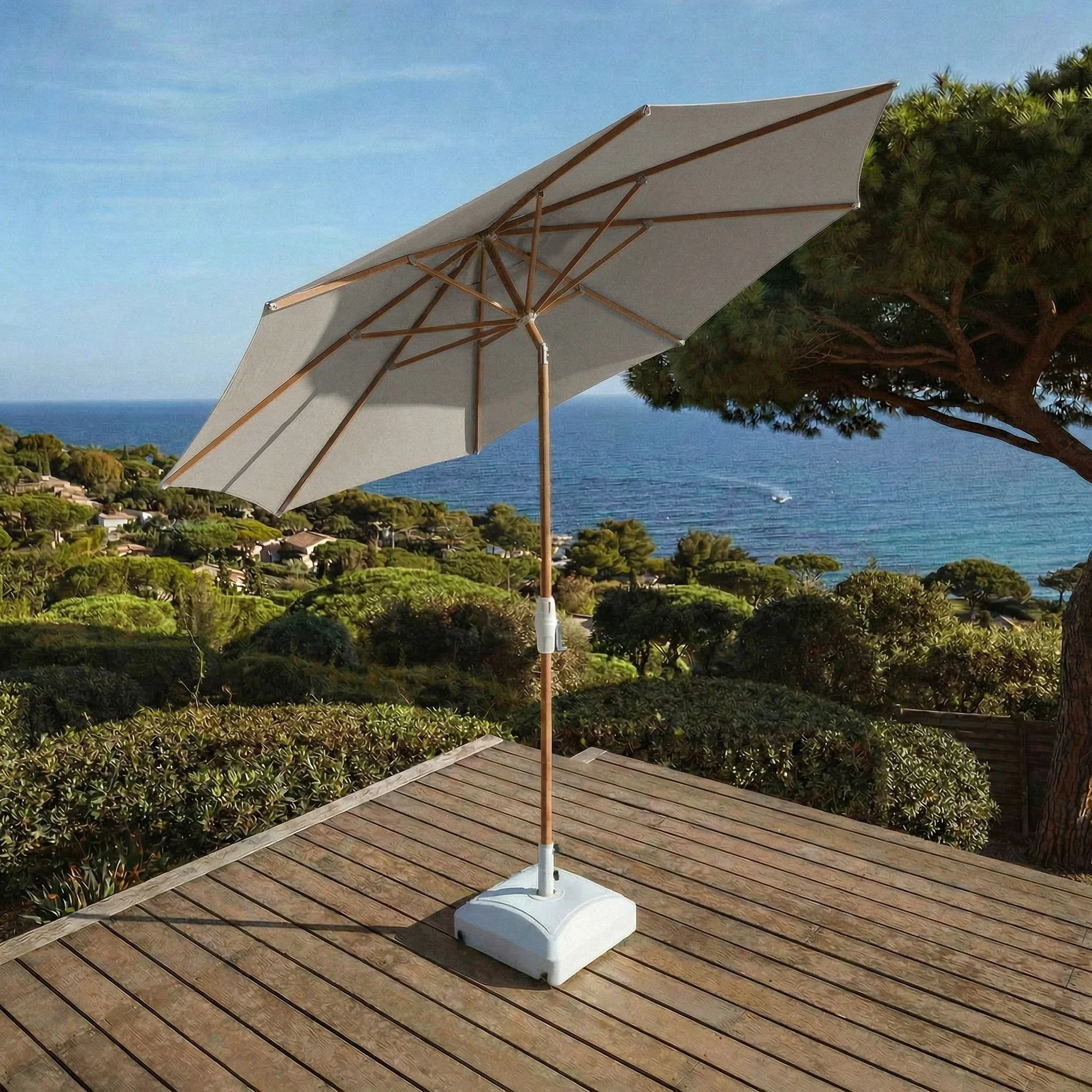 Parasol professionnel rond Elyra (D3.3m) - Image 51