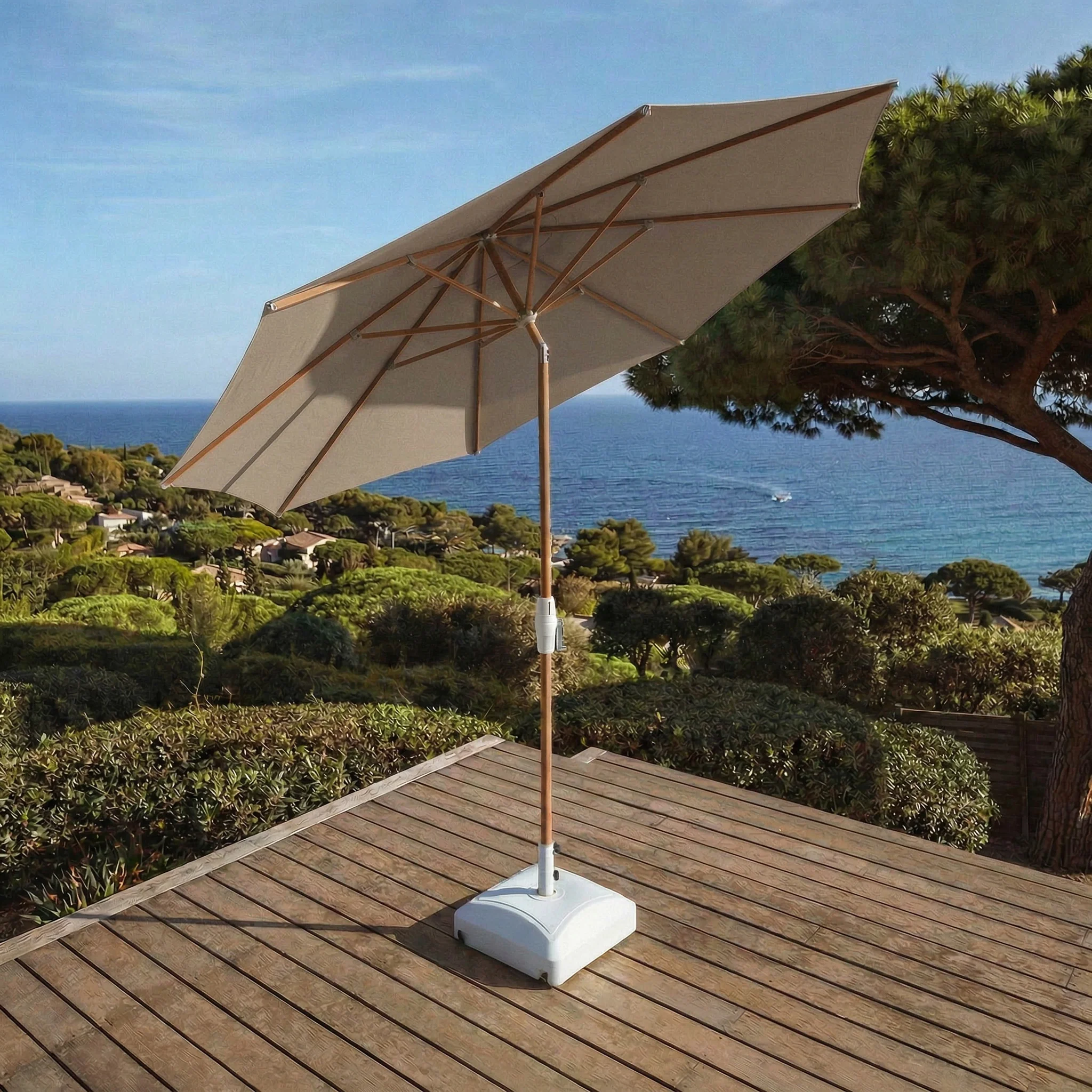 Parasol professionnel rond Elyra (D3.3m) - Image 57